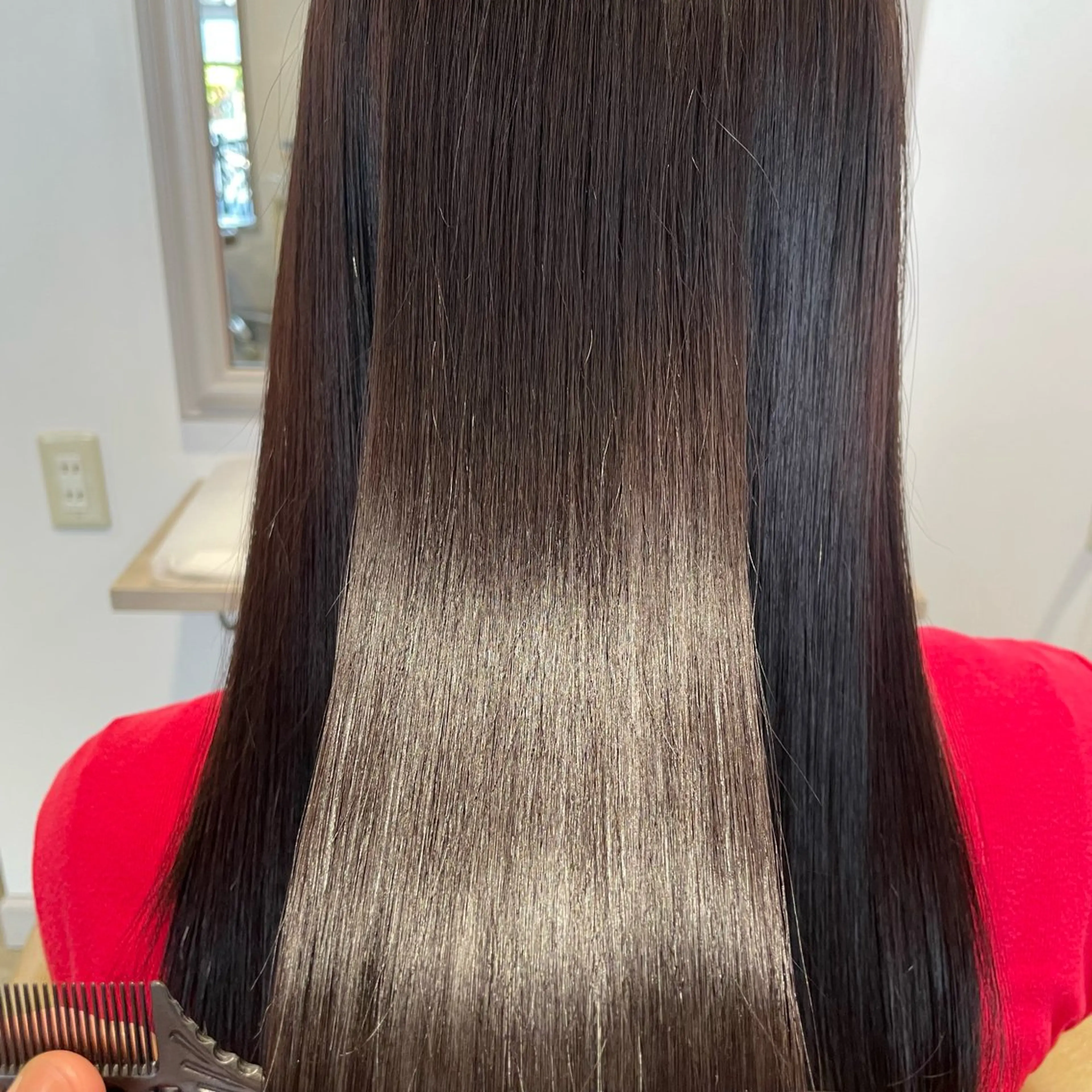 パーマ 髪質改善 酸性ストレート ストレートパーマ 縮毛矯正 【脱白髪染め】【髪質 改善】仲井槙一のヘアスタイル