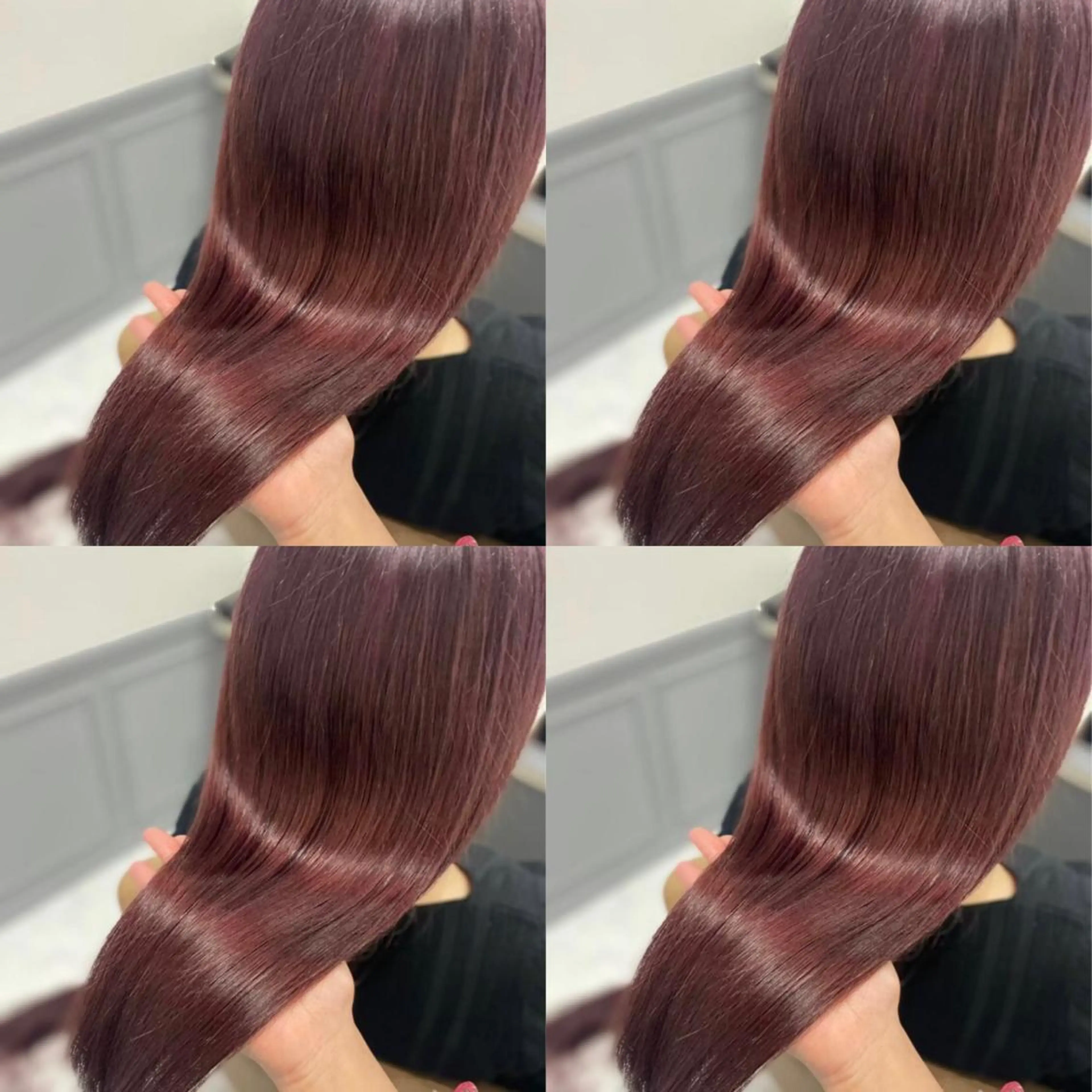 ミディアム カラー カット ヘアカラー トリートメント レイヤー×艶髪特化 マネージャー安藤光司のヘアスタイル