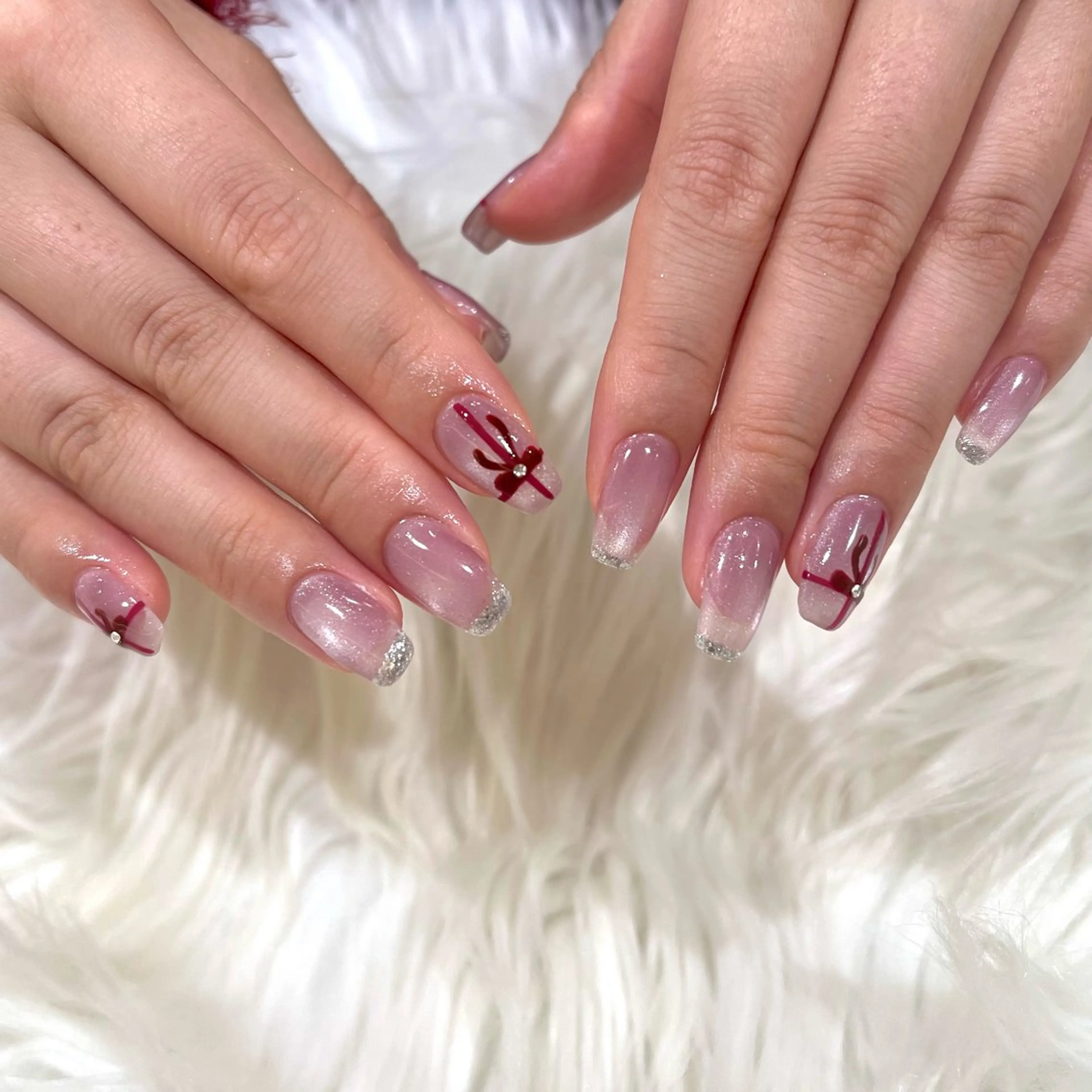 ネイル 持ち込み ハンドネイル 田中 夏海のネイルデザイン