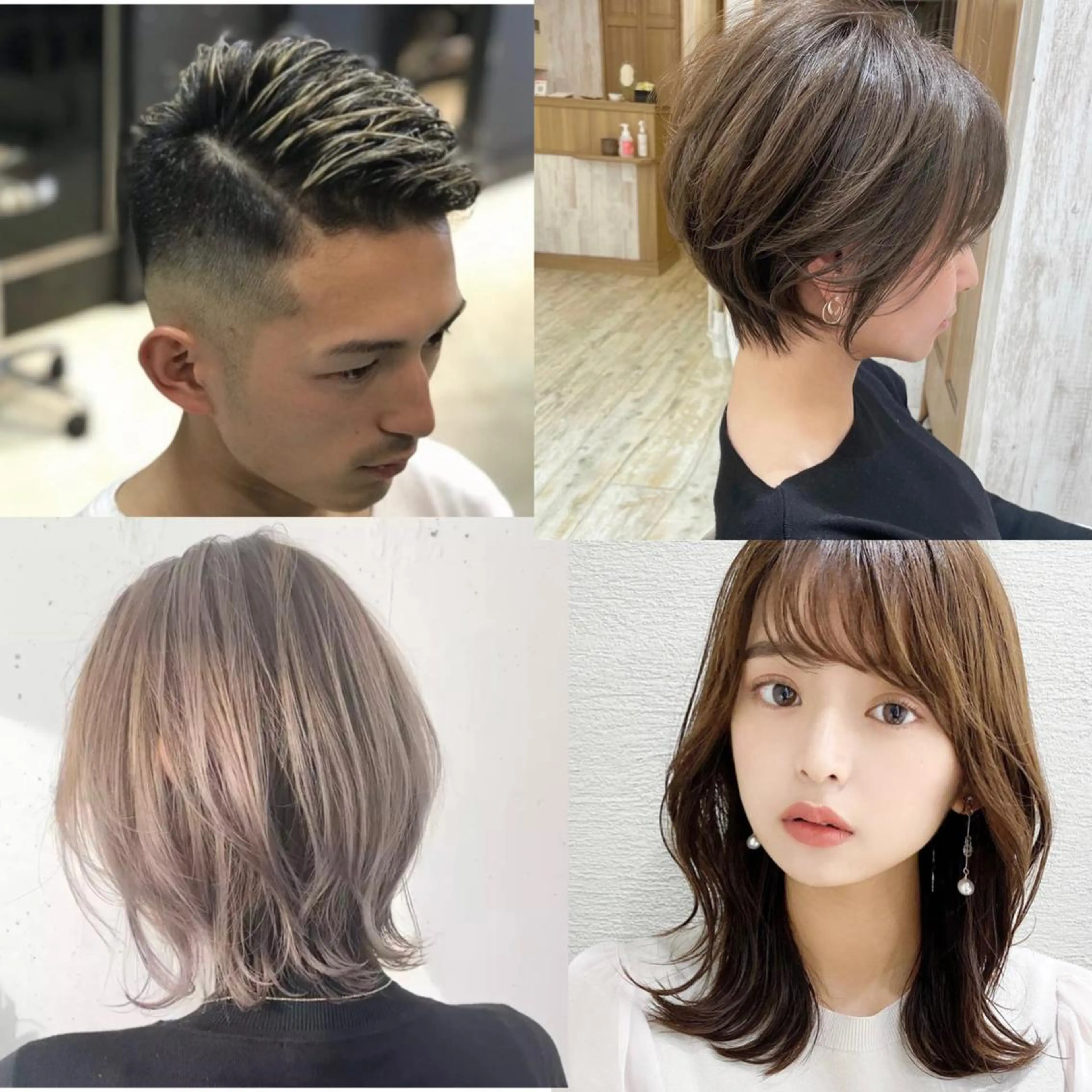 ショート マンスルージュ博多店所属・バレイヤージュ& 高発色カラー/市川のヘアスタイル