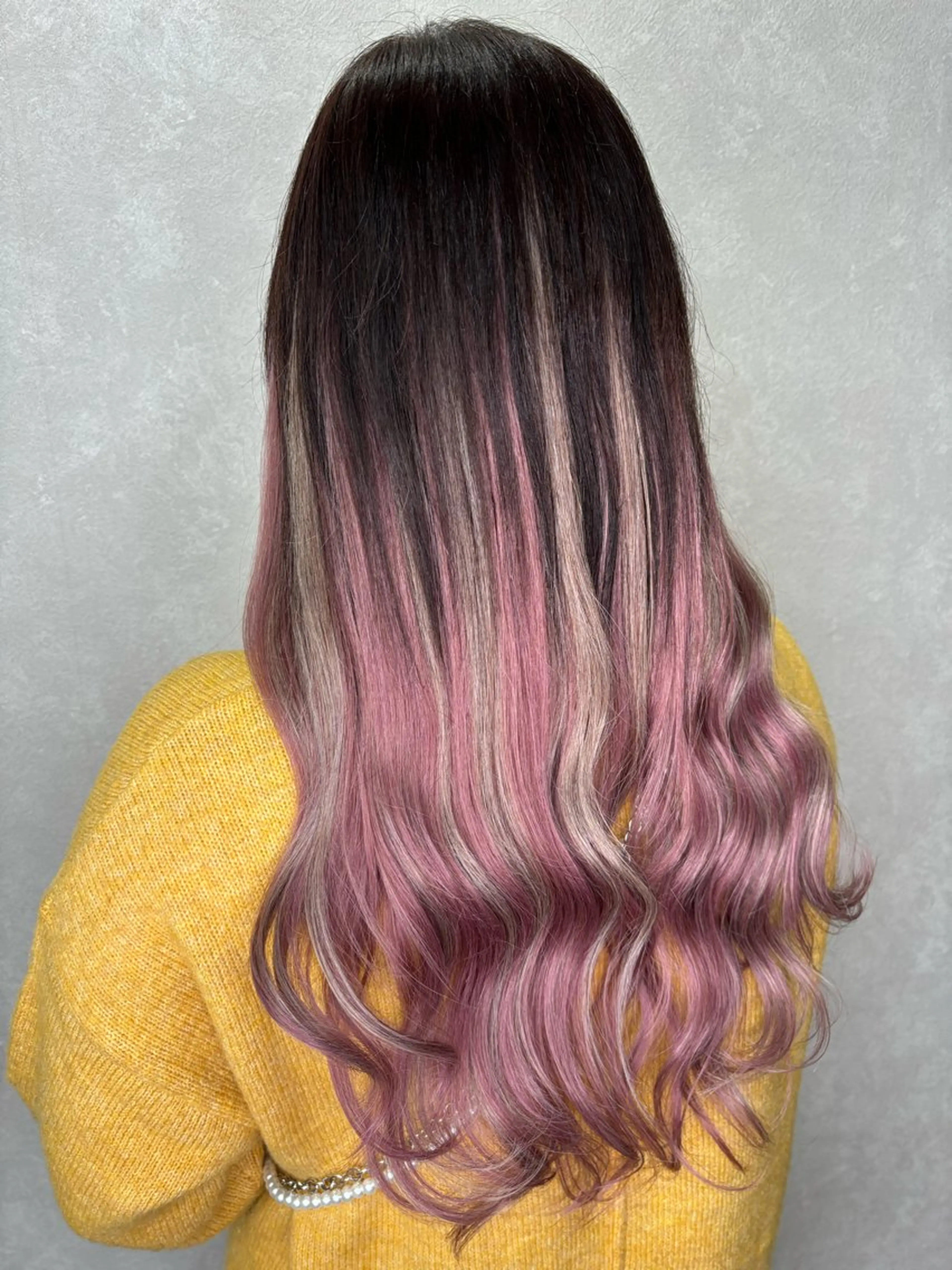 ミディアム エクステ エクステ＊美髪サロン KR2S河内長野店長のヘアスタイル