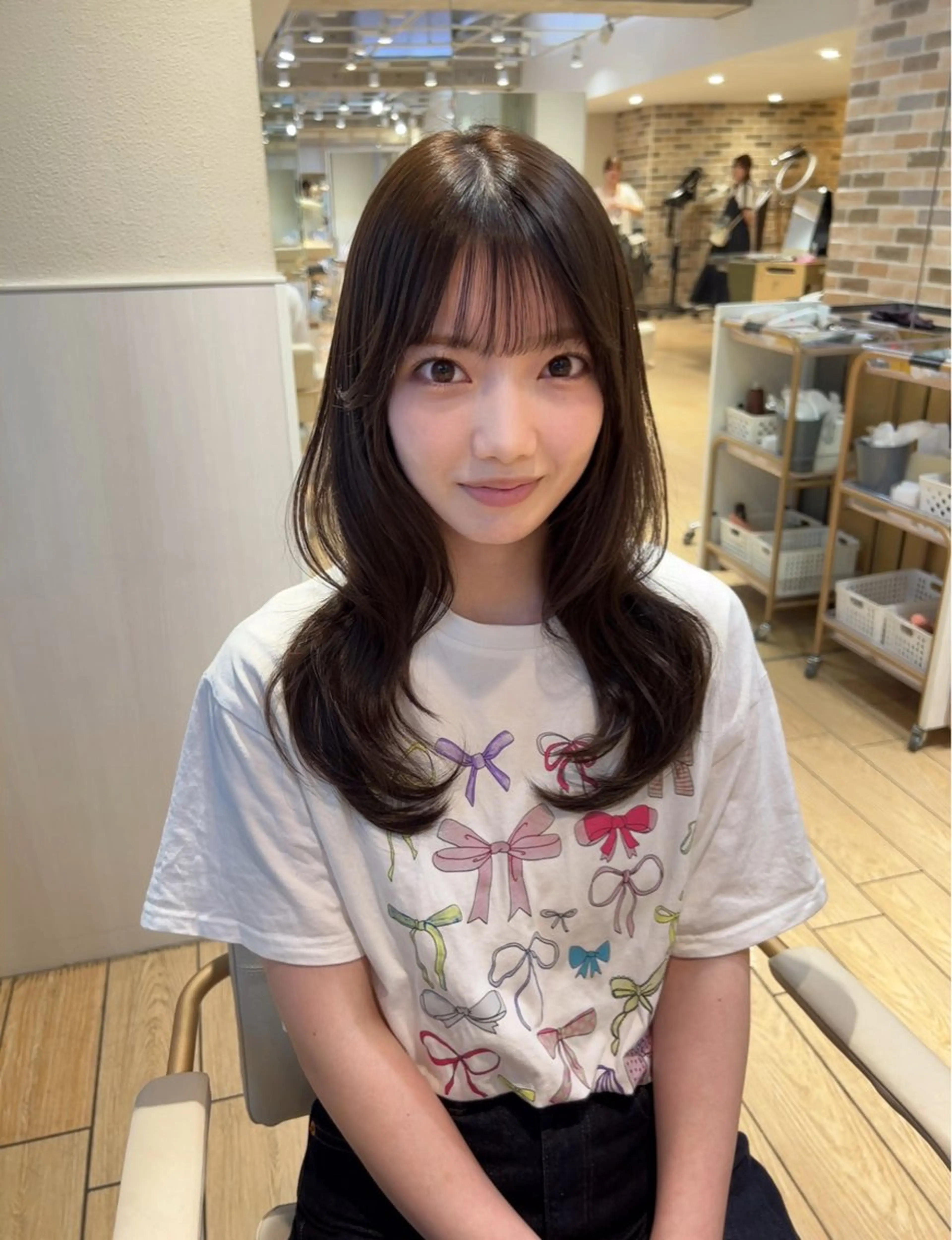 カラー グレージュ ヘアカラー yuki/表参道 ／オリーブカラー🍈のヘアスタイル