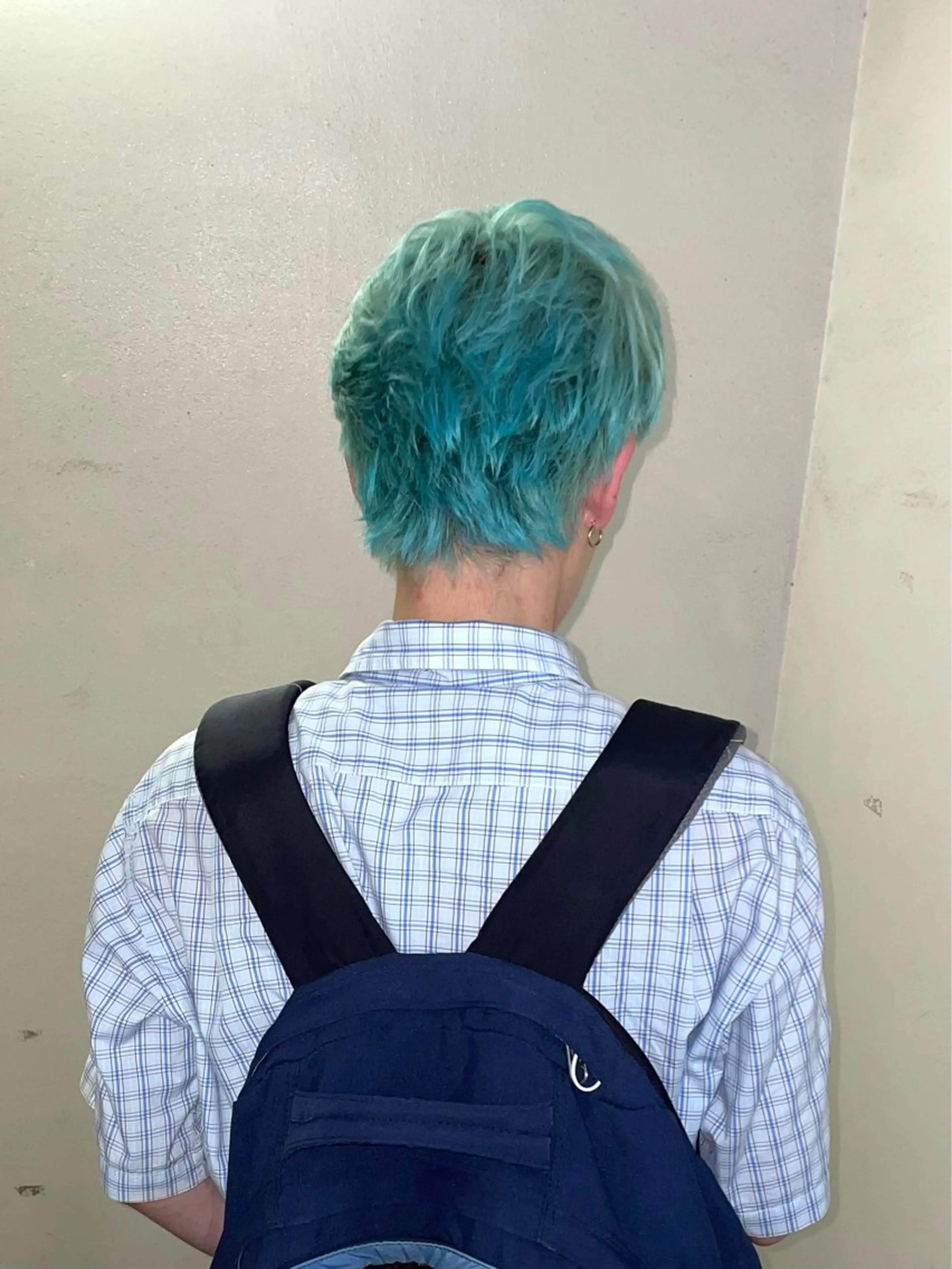 ショート カラー メンズ ヘアカラー mio /ハイトーンのヘアスタイル