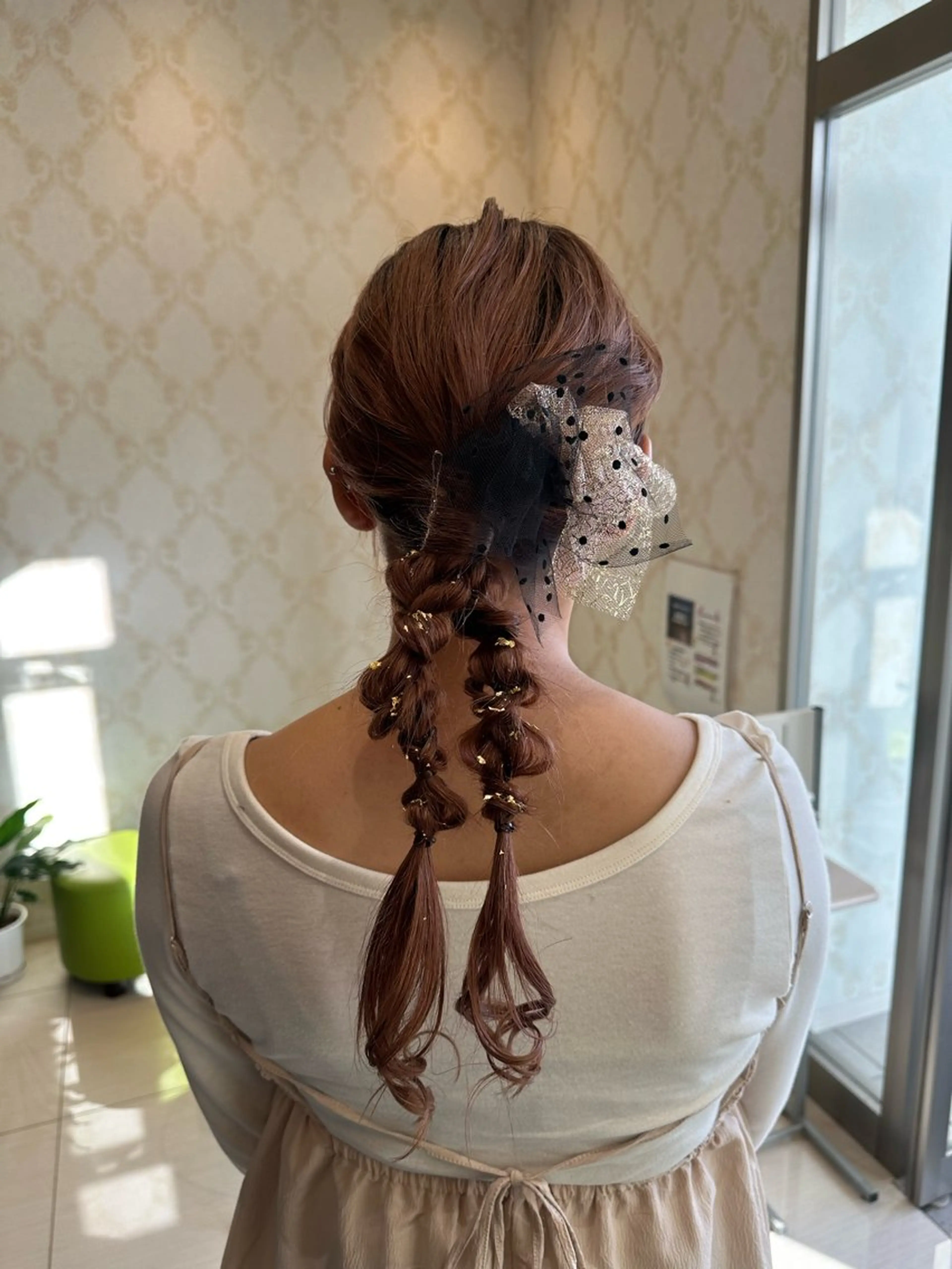 ヘアアレンジ 大口 楓のヘアスタイル