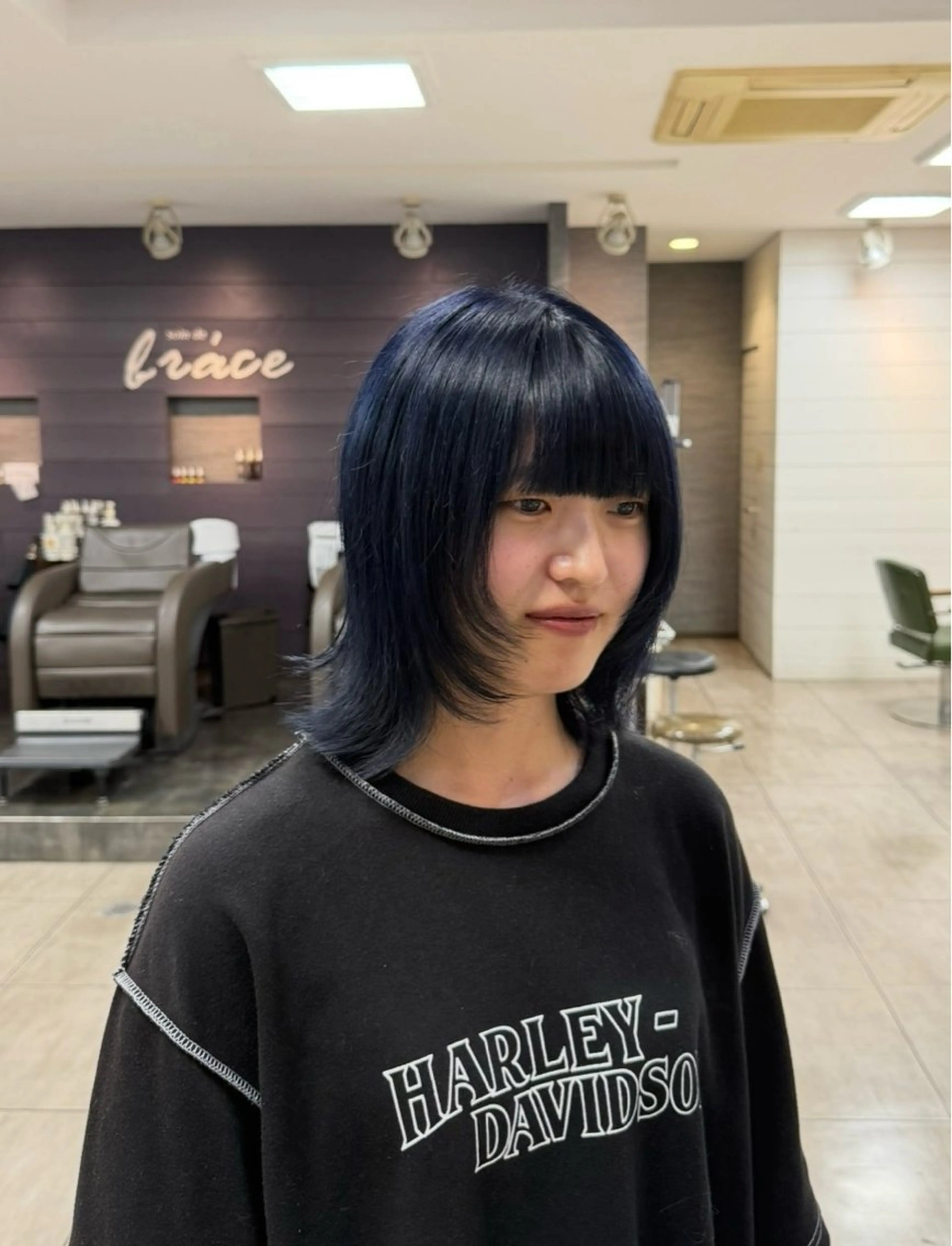 カラー ハイトーンカラー✨ 慶田玲和のヘアスタイル