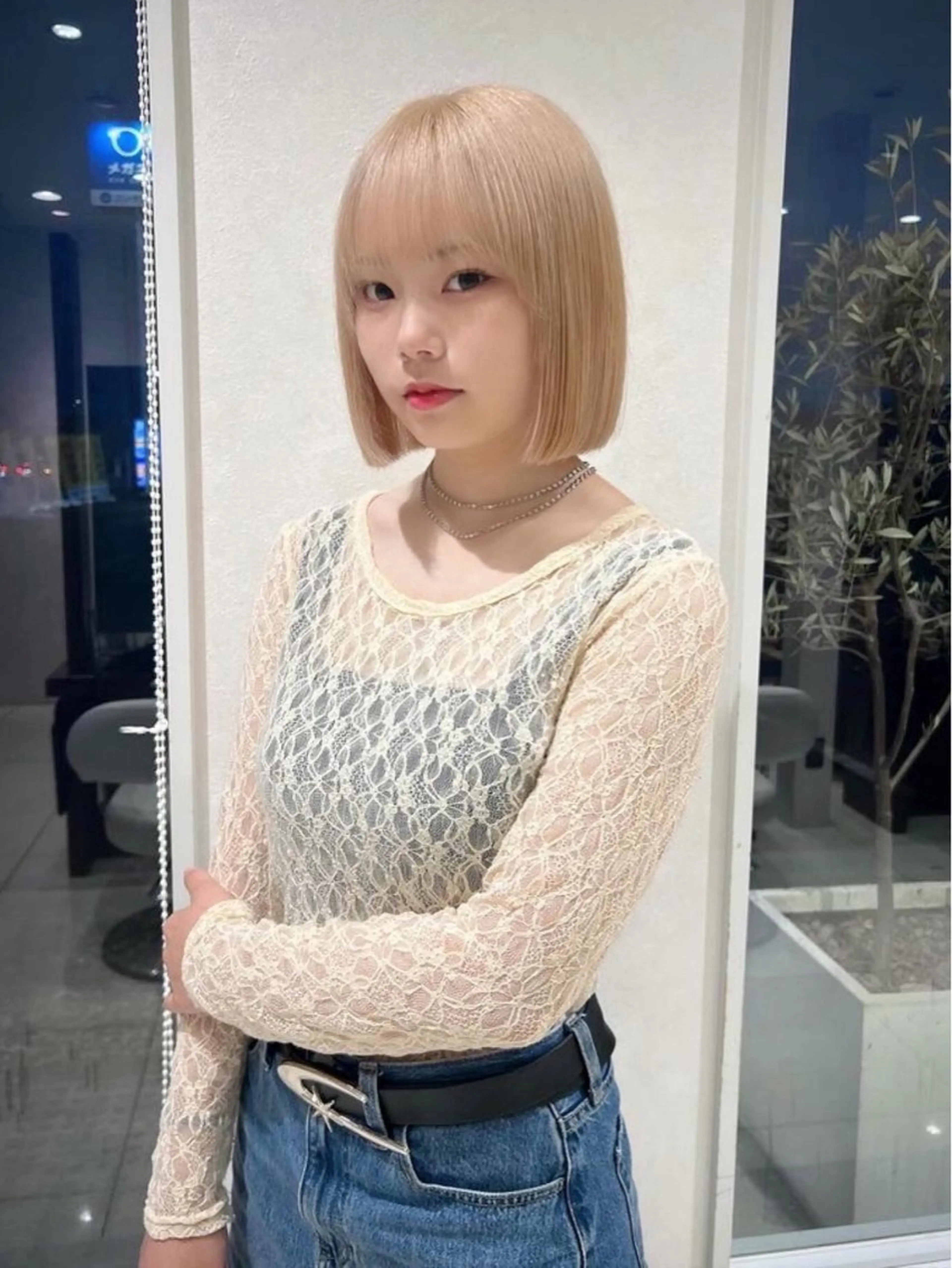 カラー 🖤複雑履歴ブリーチ Mizuki 🖤のヘアスタイル