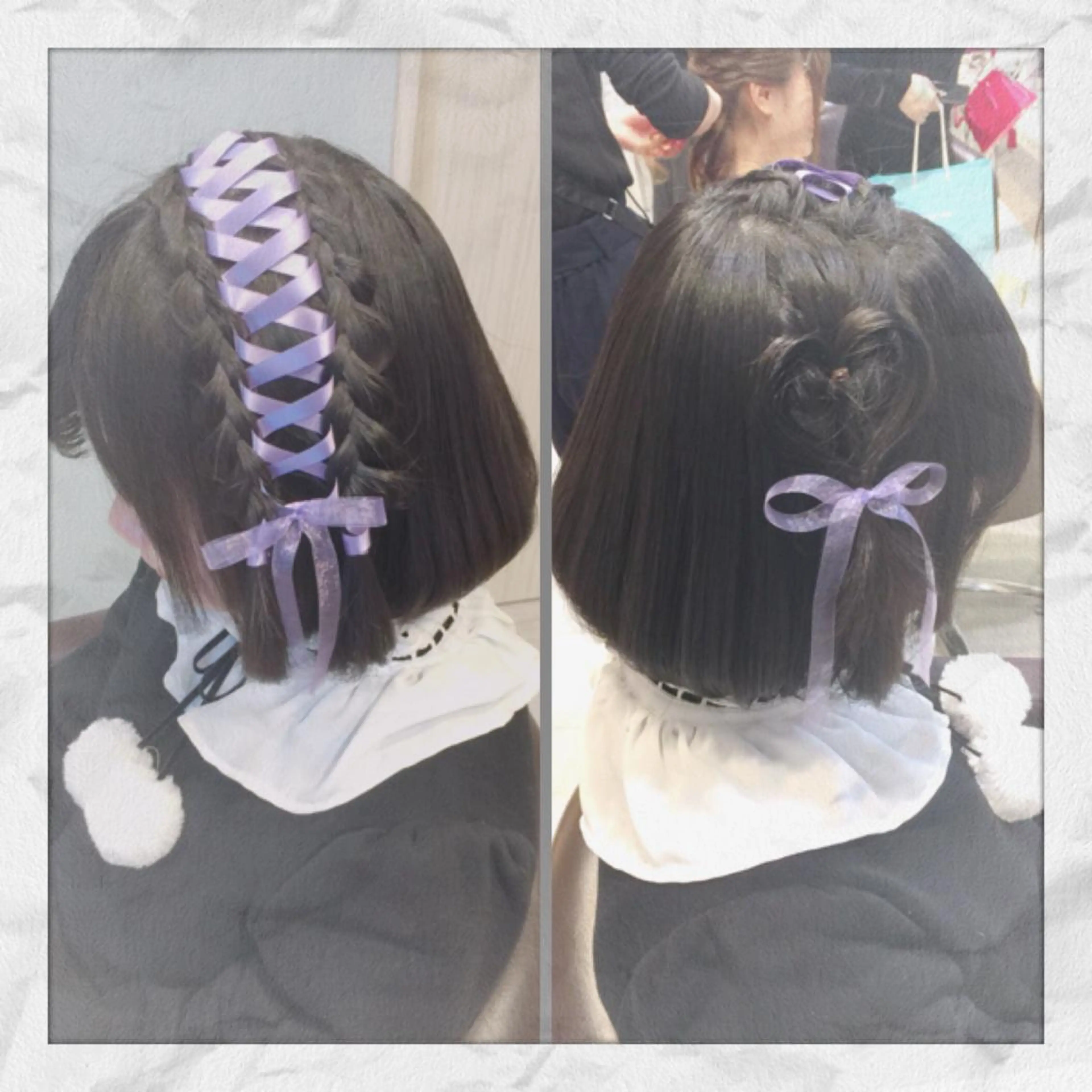 ミディアム ヘアアレンジ ヘアセット ヘアセット/着付け 𓇼 まつもと𓇼のヘアスタイル