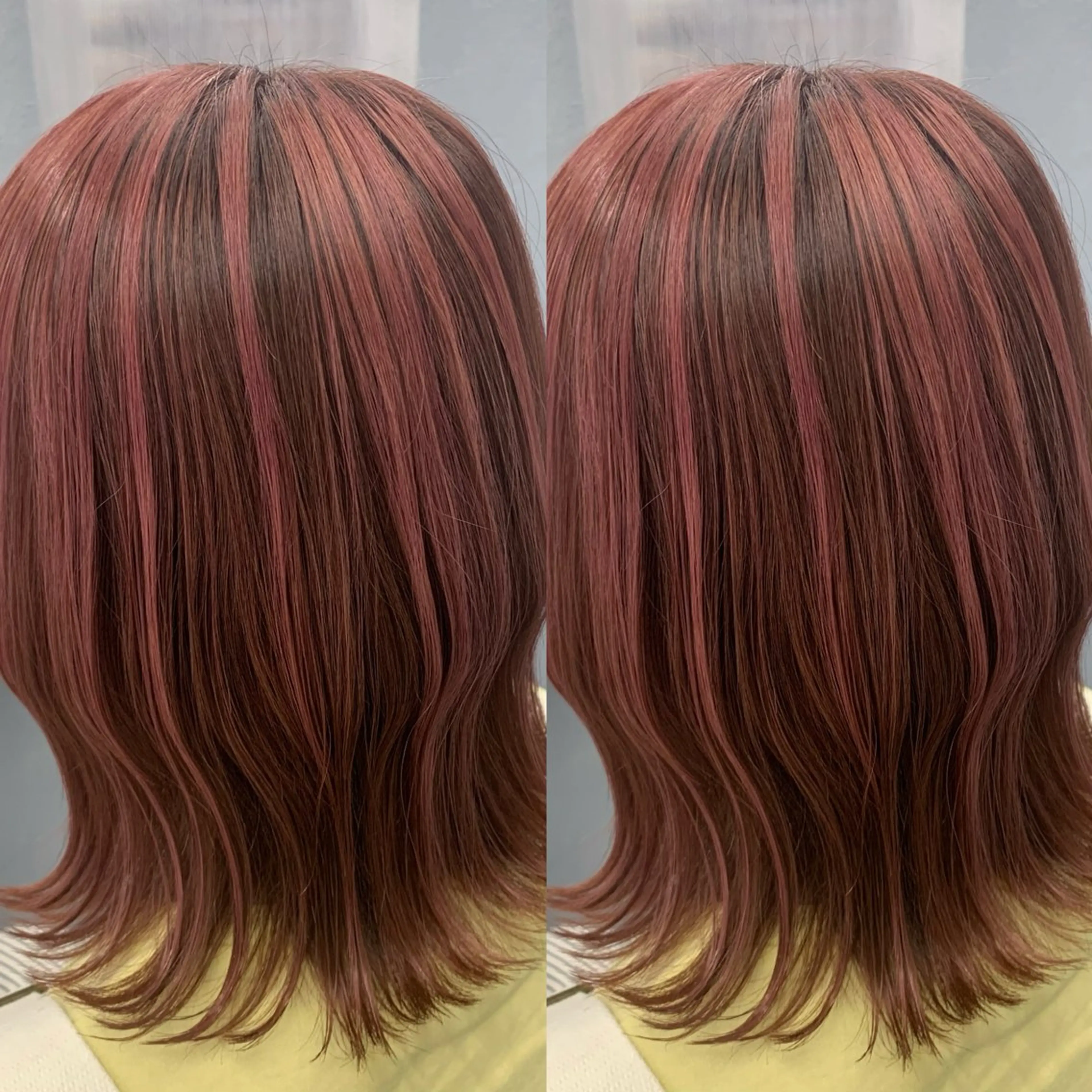 ミディアム ブリーチ無しカラー✨ 美鈴のヘアスタイル