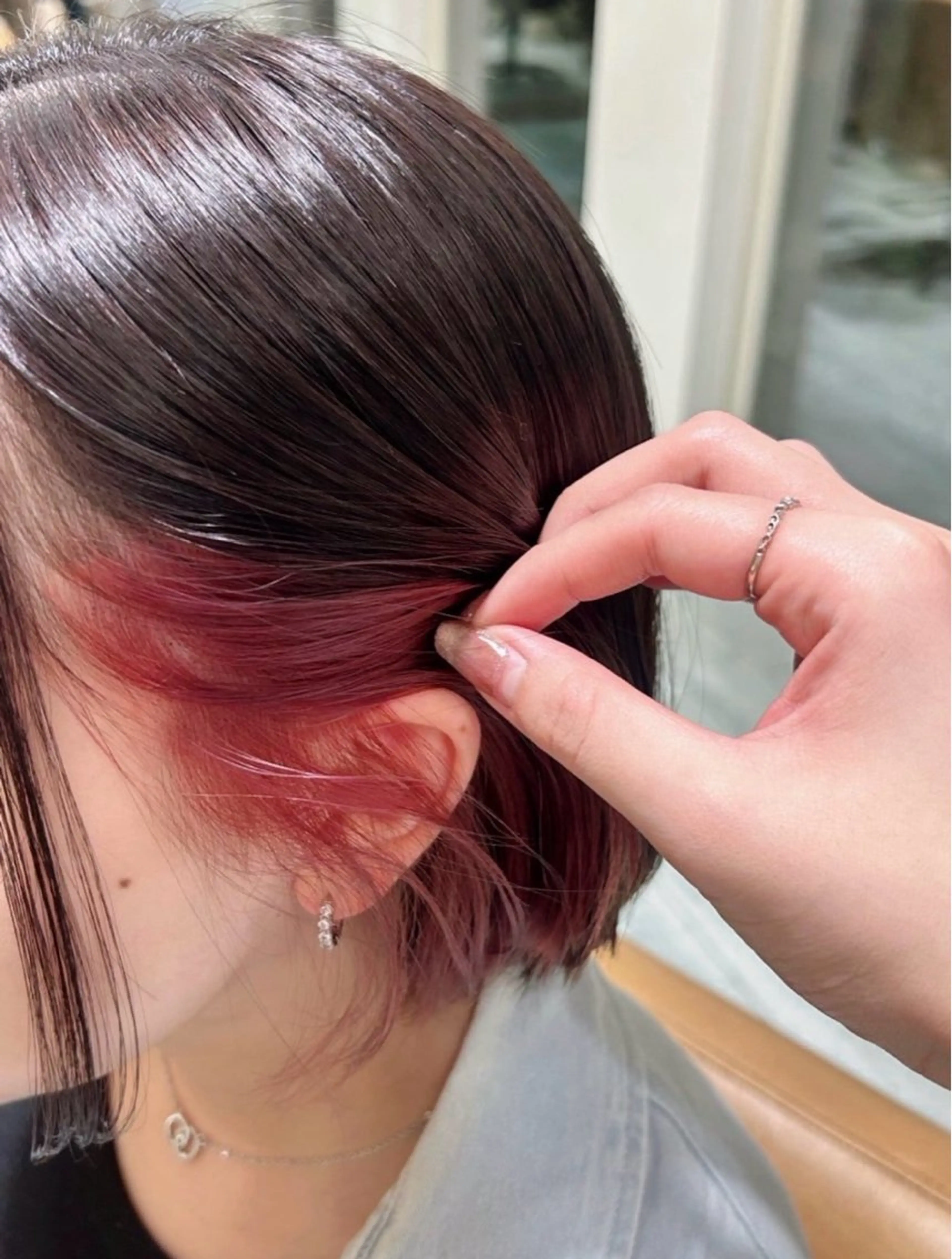 ショート カラー ❤︎高崎/カラーリ スト/近藤莉々香❤︎のヘアスタイル