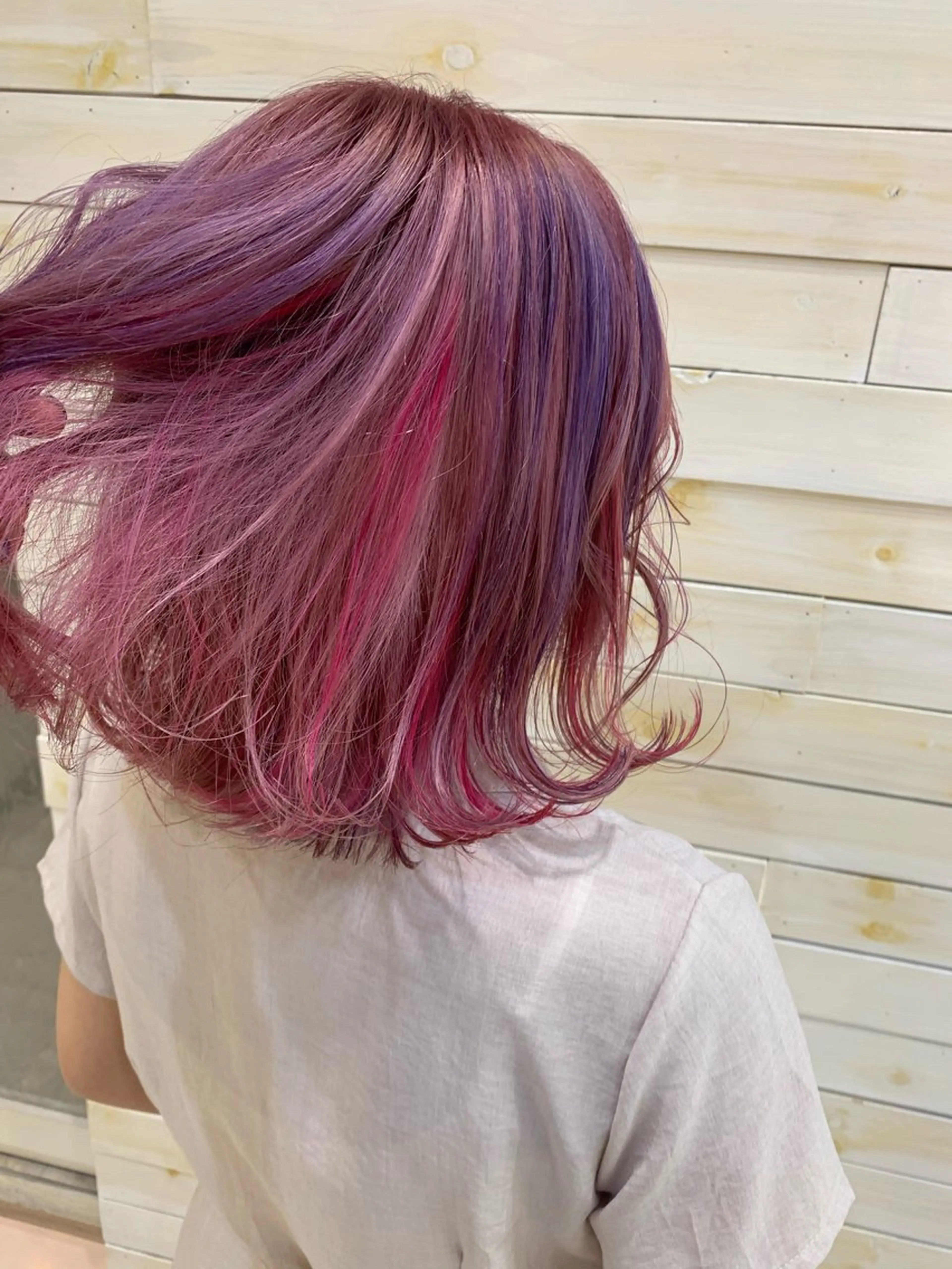 ミディアム インナーカラー /ヘアメ じゅんのヘアスタイル