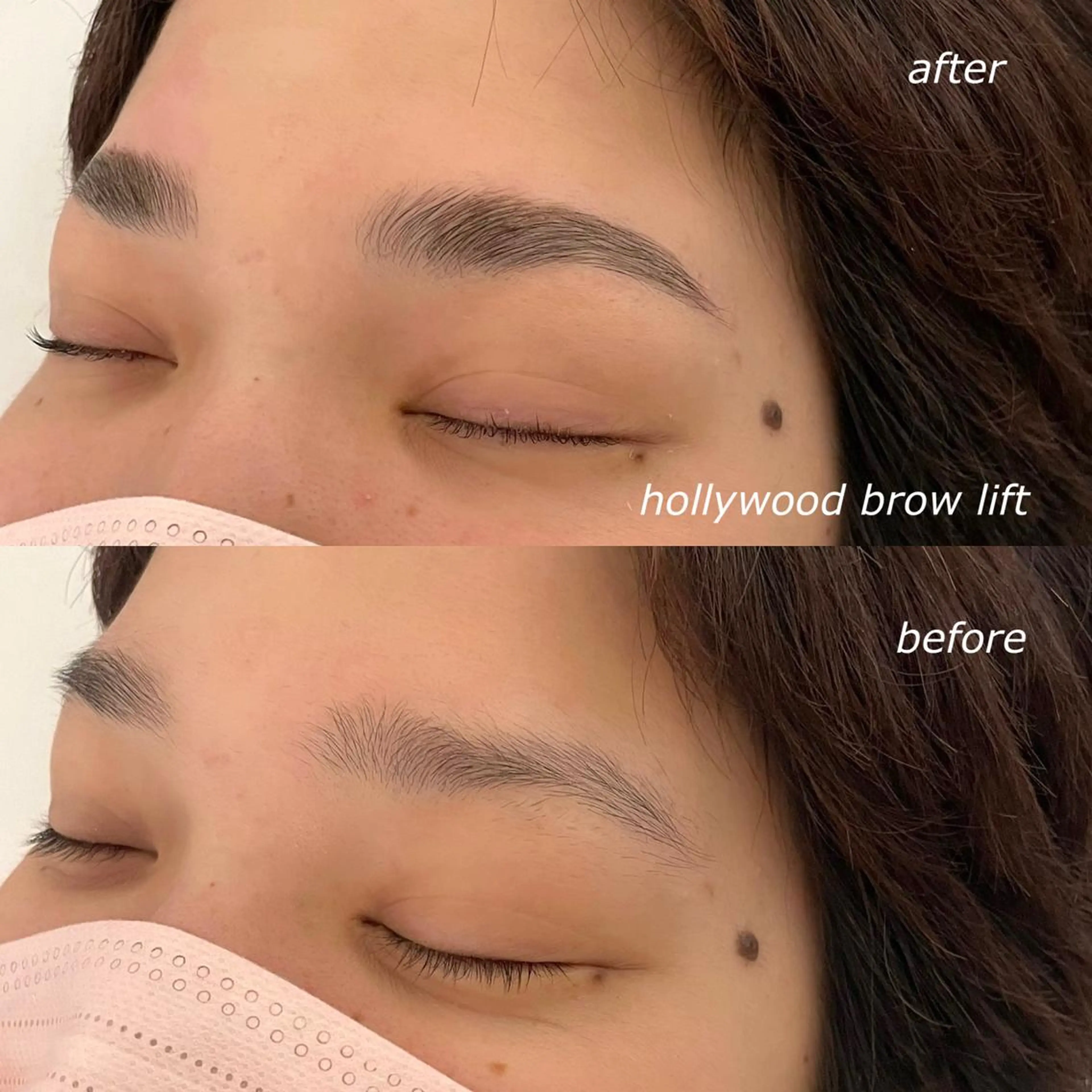 アイブロウ ハリウッドブロウリフト 吉祥寺kasumi 🌛eye/browのマツエク・マツパデザイン