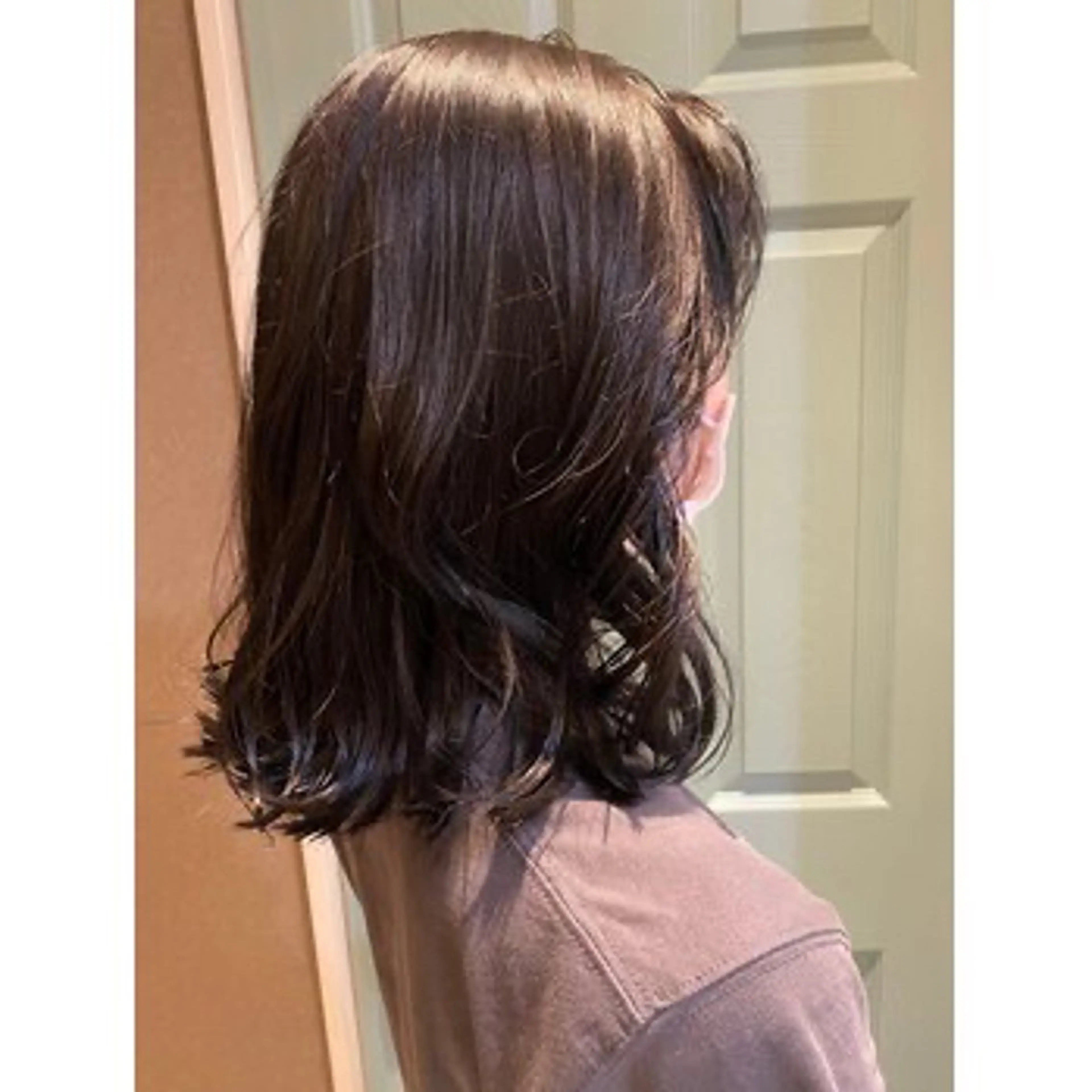 セミロング 韓国風ヘア スタイリスト まことのヘアスタイル