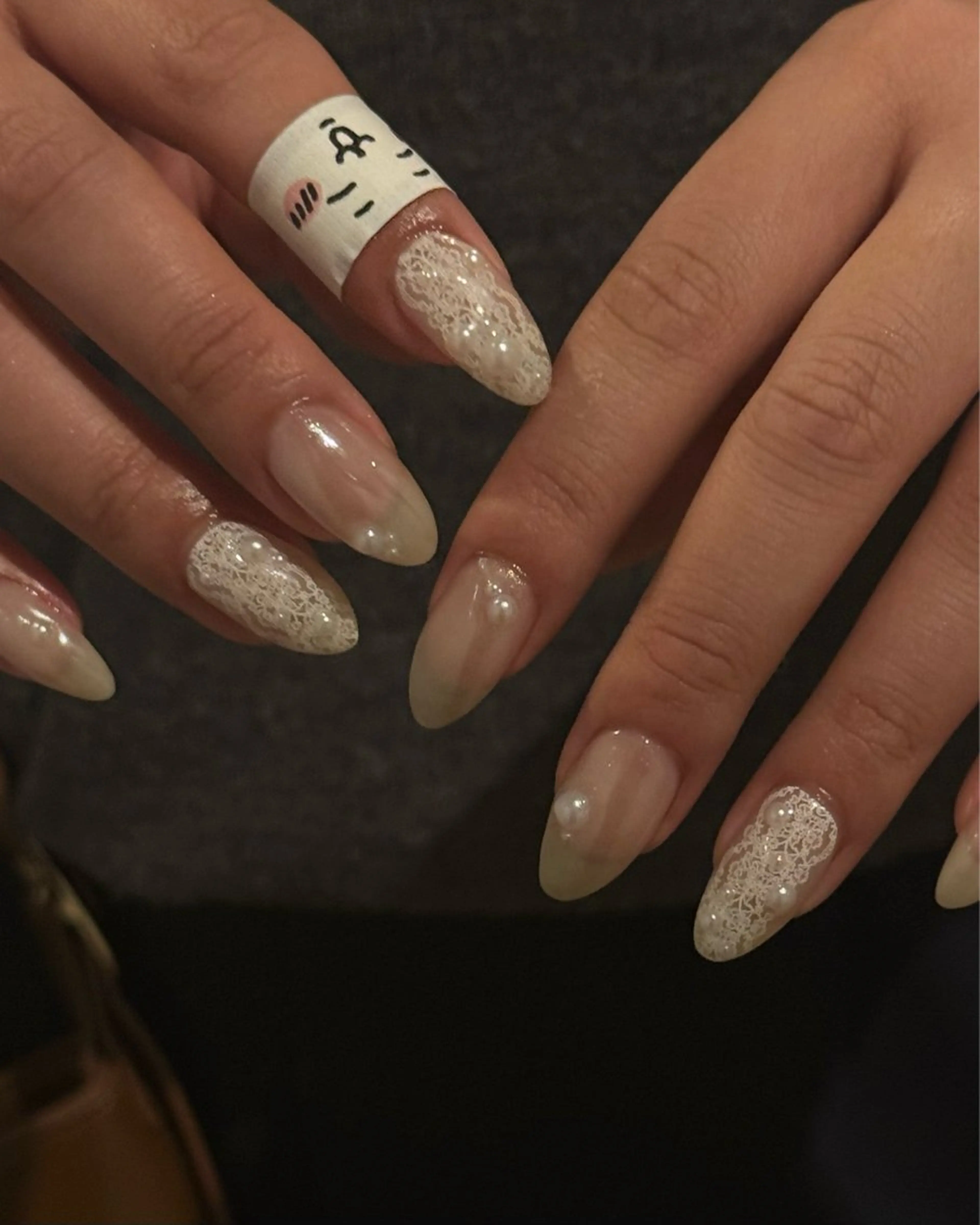 ネイル レース ハンドネイル AZ Nail aoiのネイルデザイン