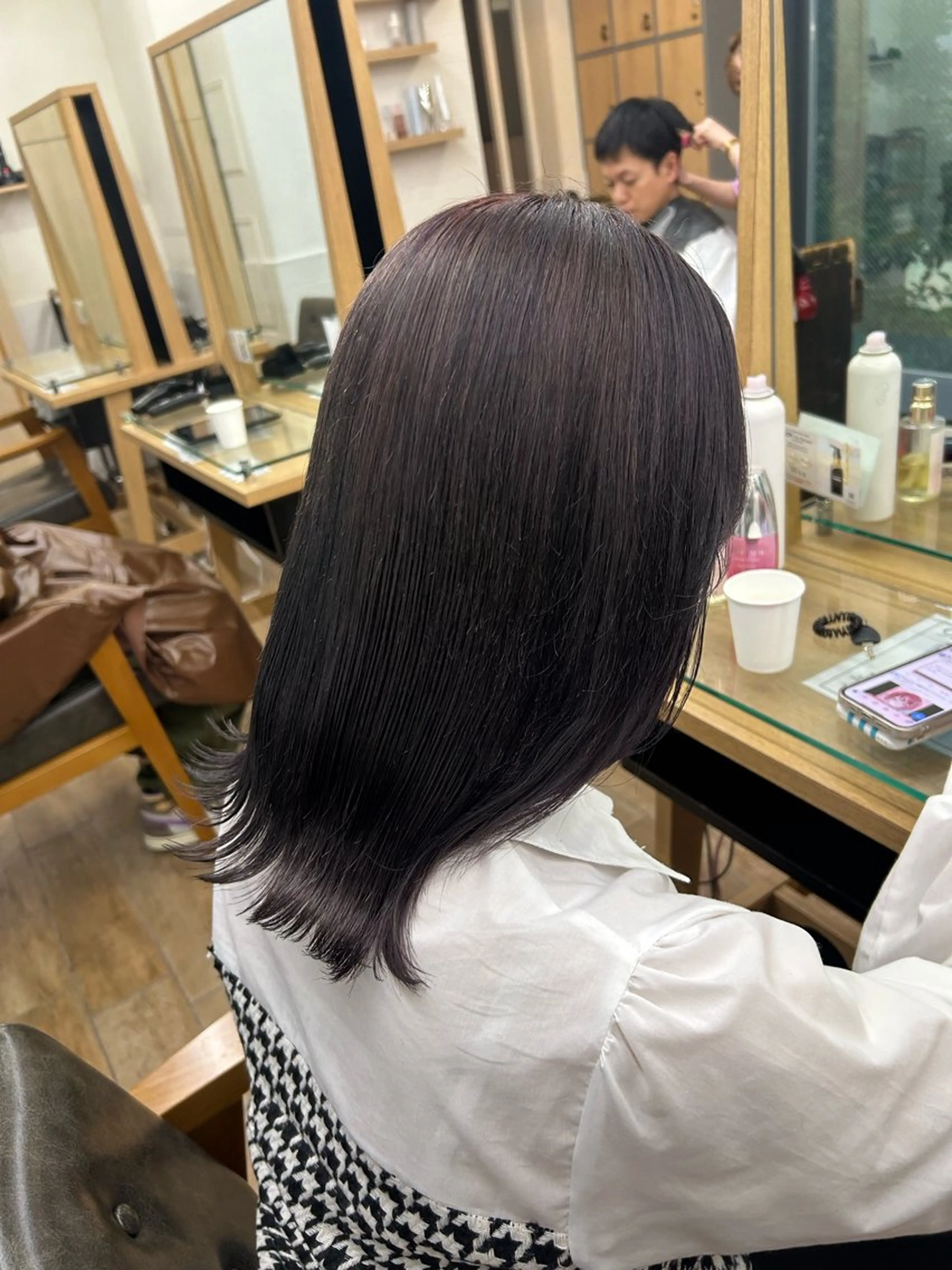 ミディアム カラー モデル募集中 🌷nanaha🌷のヘアスタイル