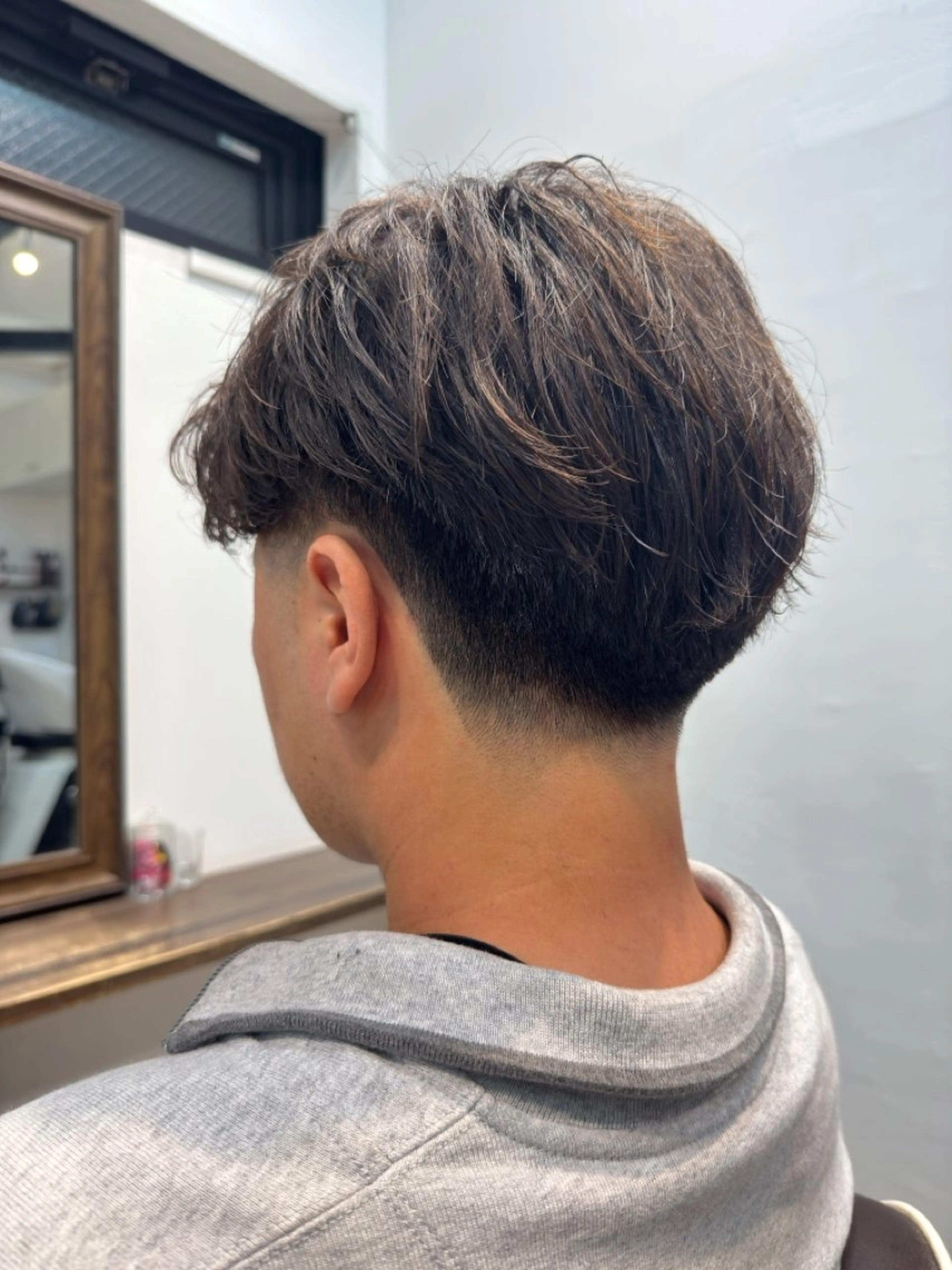 ショート カット フェード/韓国 原宿❤️‍🔥レンのヘアスタイル