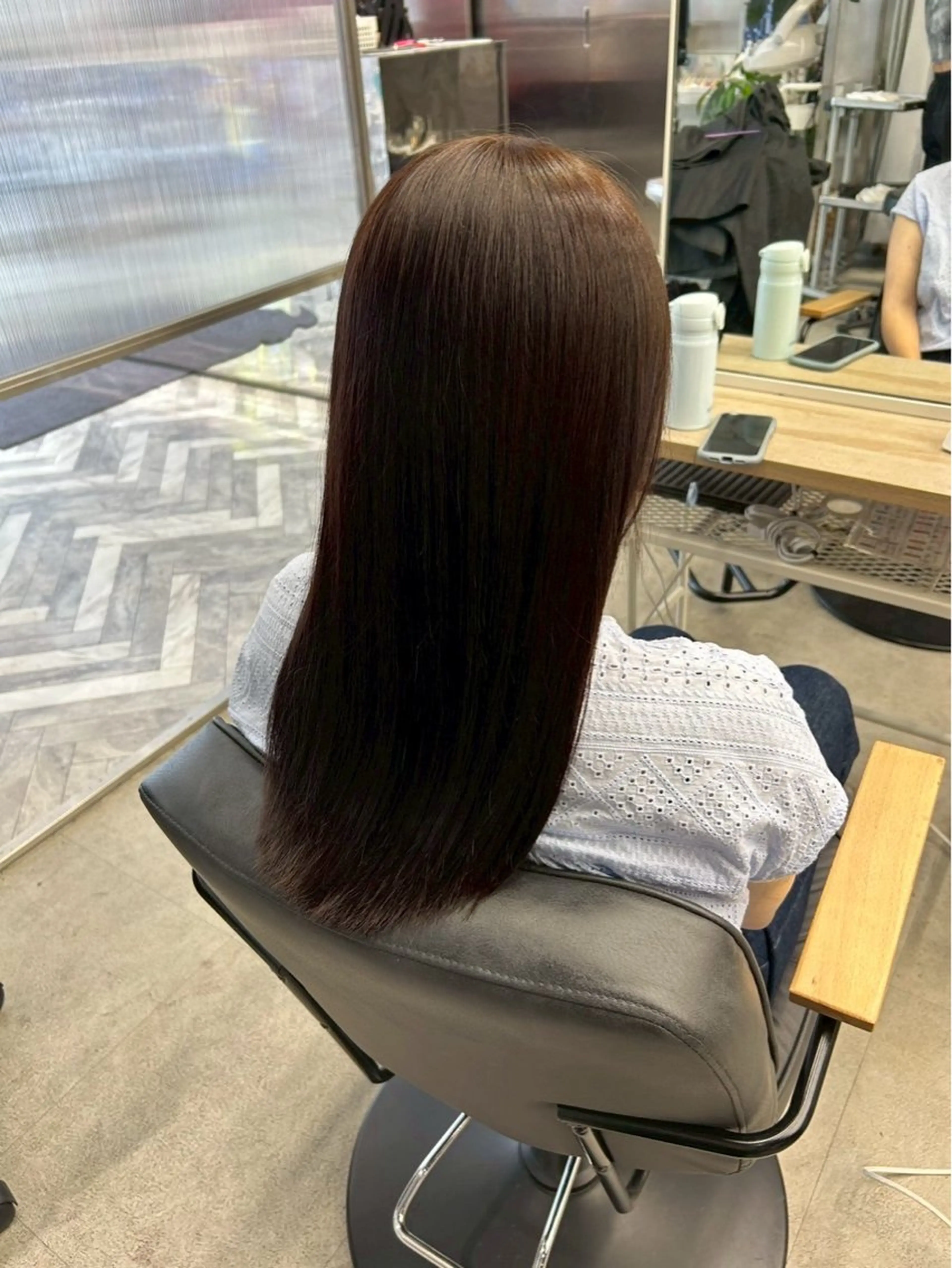 ロング カラー ヘアカラー himari💜 暖色/レイヤーカットのヘアスタイル