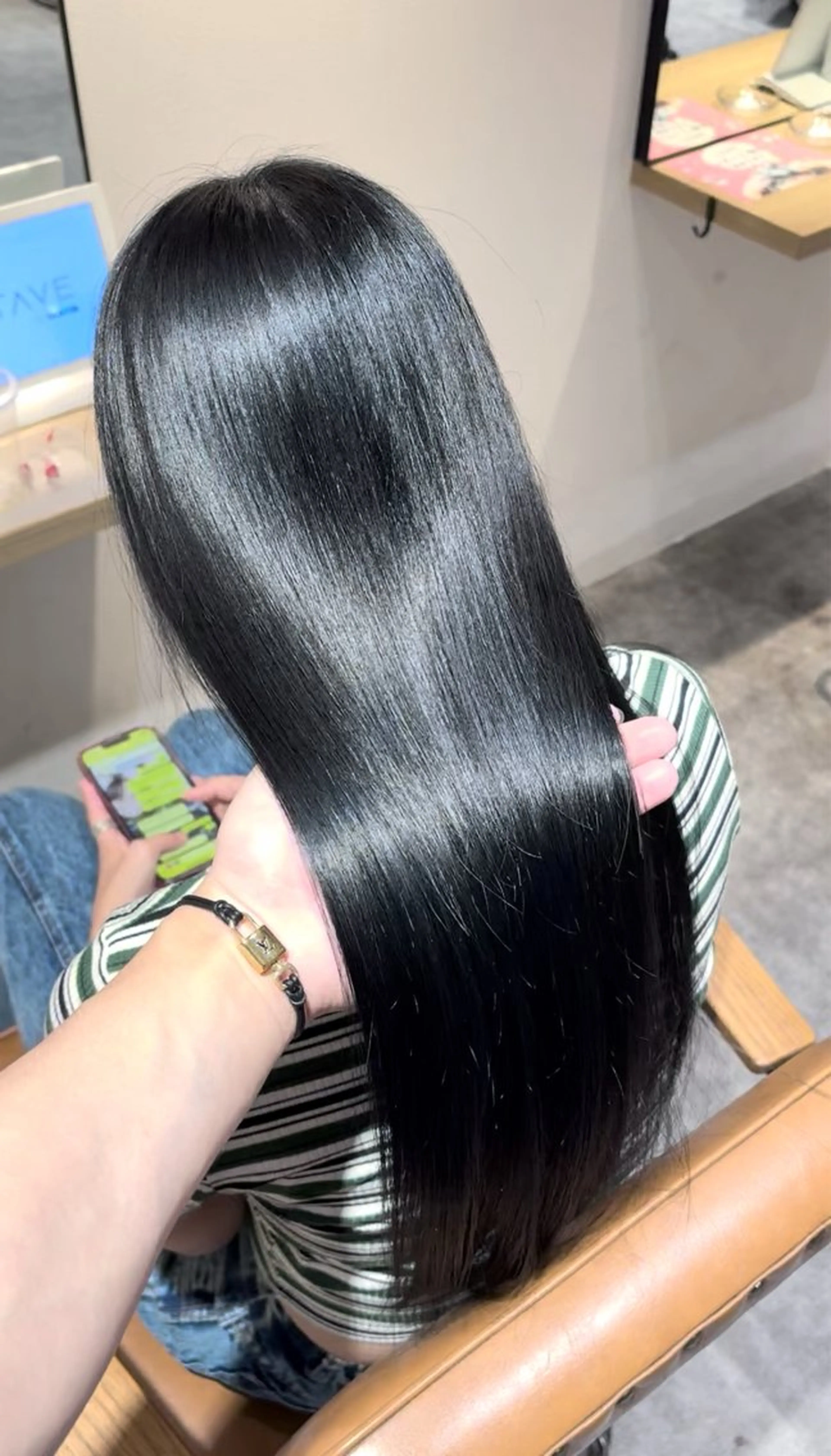 ロング カラー 髪質改善 縮毛矯正 髪質改善特化型美容師 🫧岡本璃来🫧のヘアスタイル