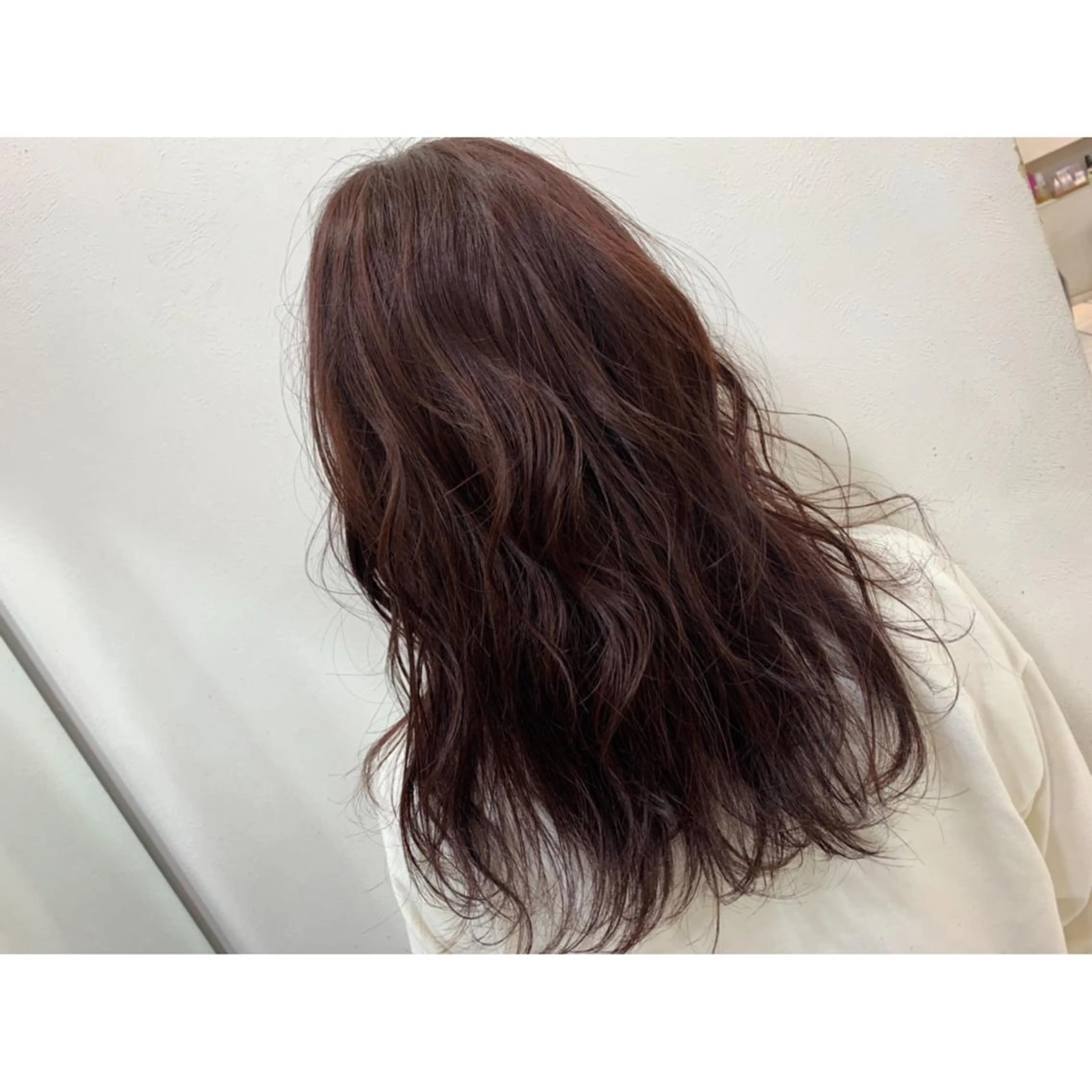 ミディアム カラー ブラウンカラー ピンクカラー ピンクブラウン SOYON 🤍CHIZU🤍.のヘアスタイル