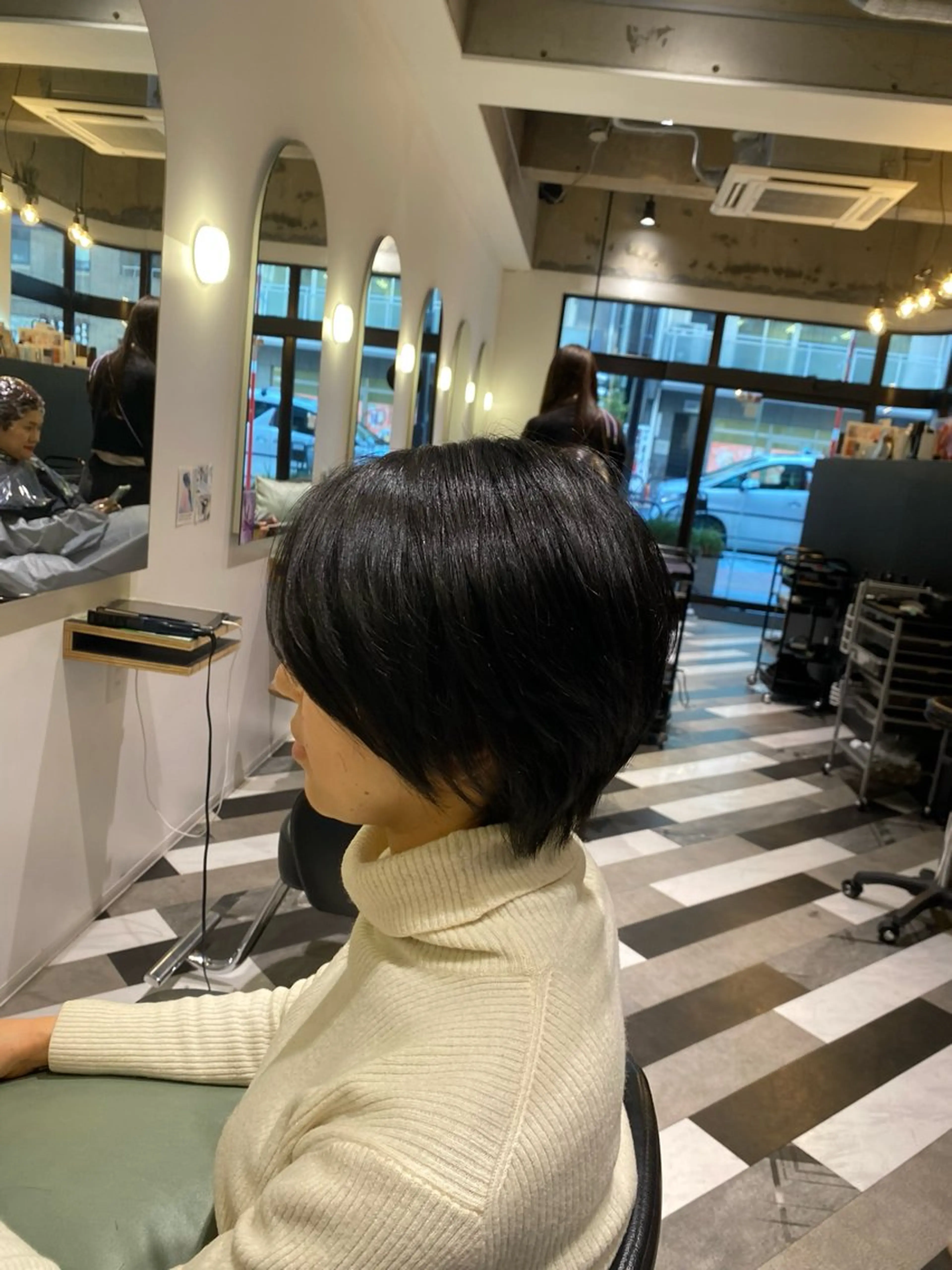 ショート ショートヘア ヘアリゾート粋 enam 新宿東口店所属・斎藤 友太のヘアスタイル