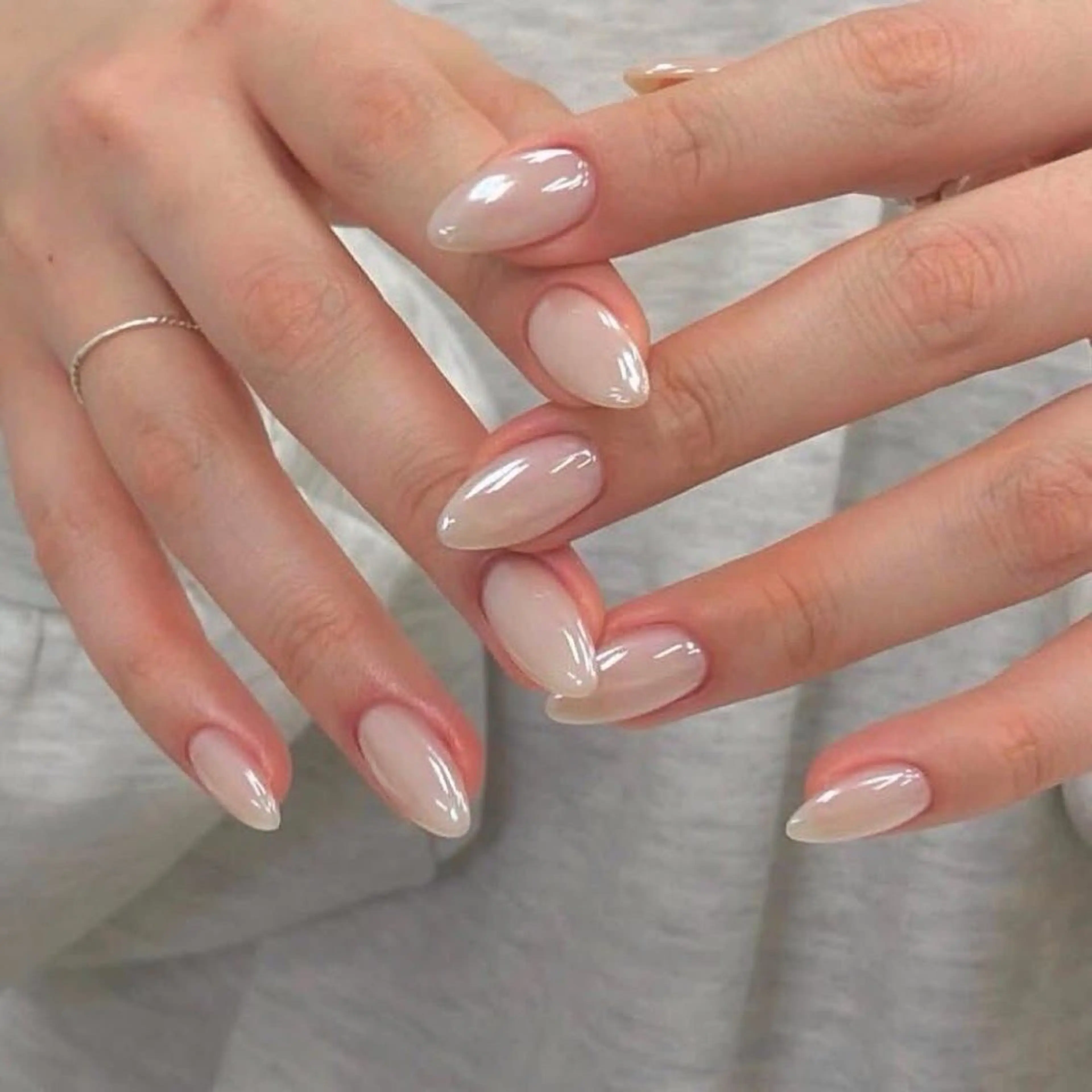 [ハンド] ミラーネイル🪞／オーロラネイル💅の写真