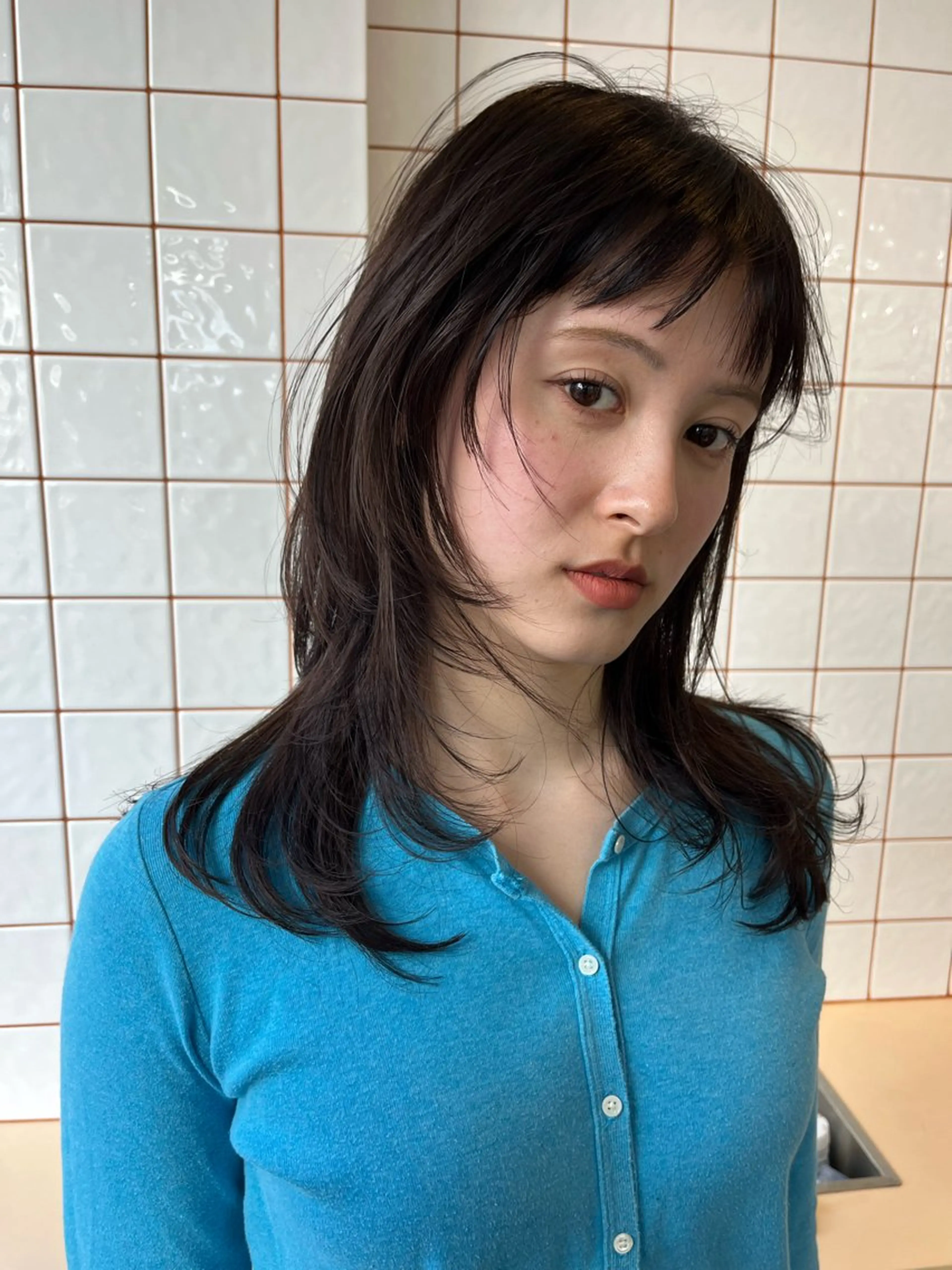 ⭐️当日限定⭐️ご新規様限定⭐️カット＋ケアカラー＋ケアトリートメント＋プチヘッドスパの写真