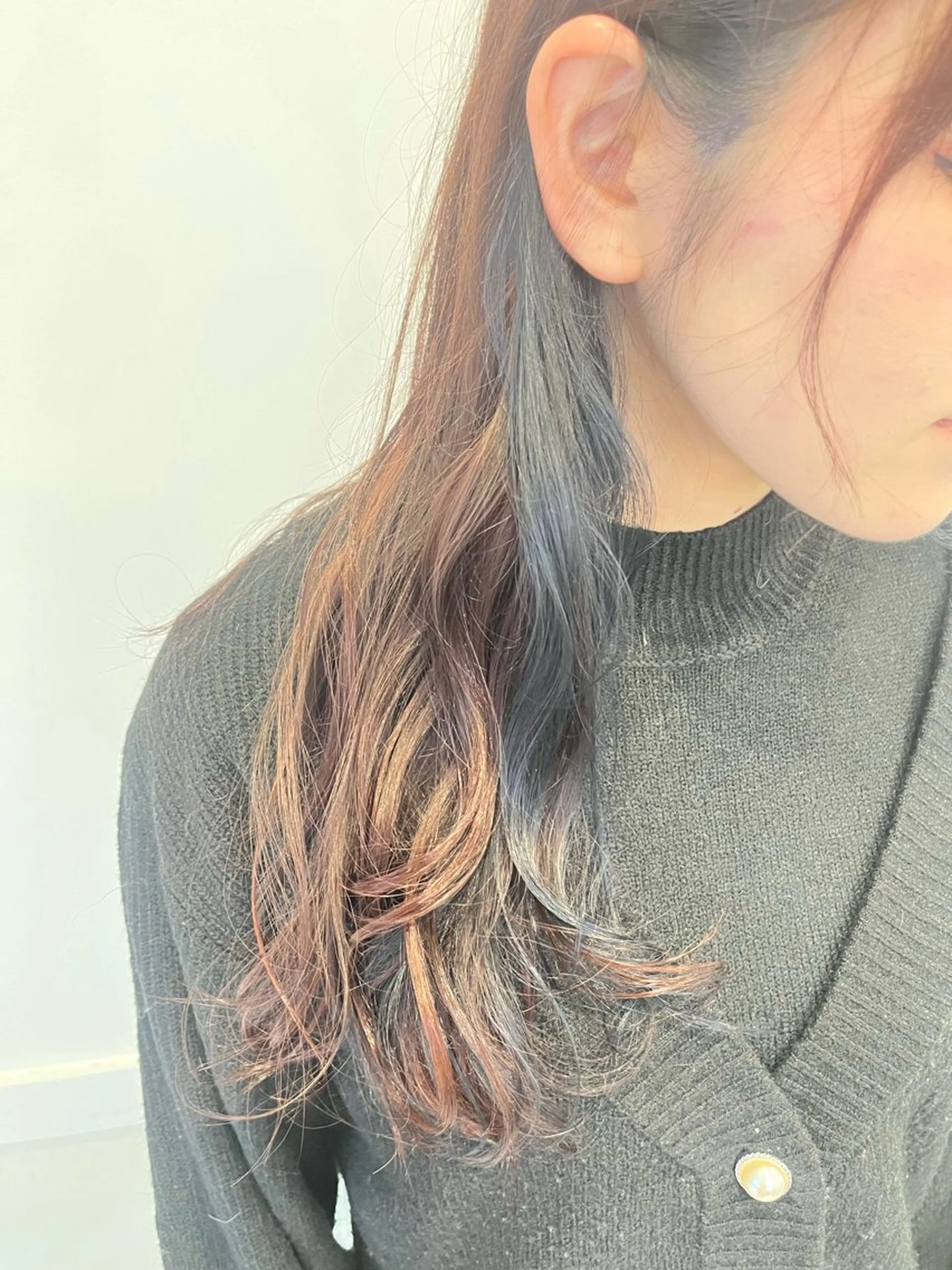 ロング カラー ブリーチ 透明感カラー ブリーチなしカラー 髪質改善 トリートメント 【ただの天才 🎨】のヘアスタイル