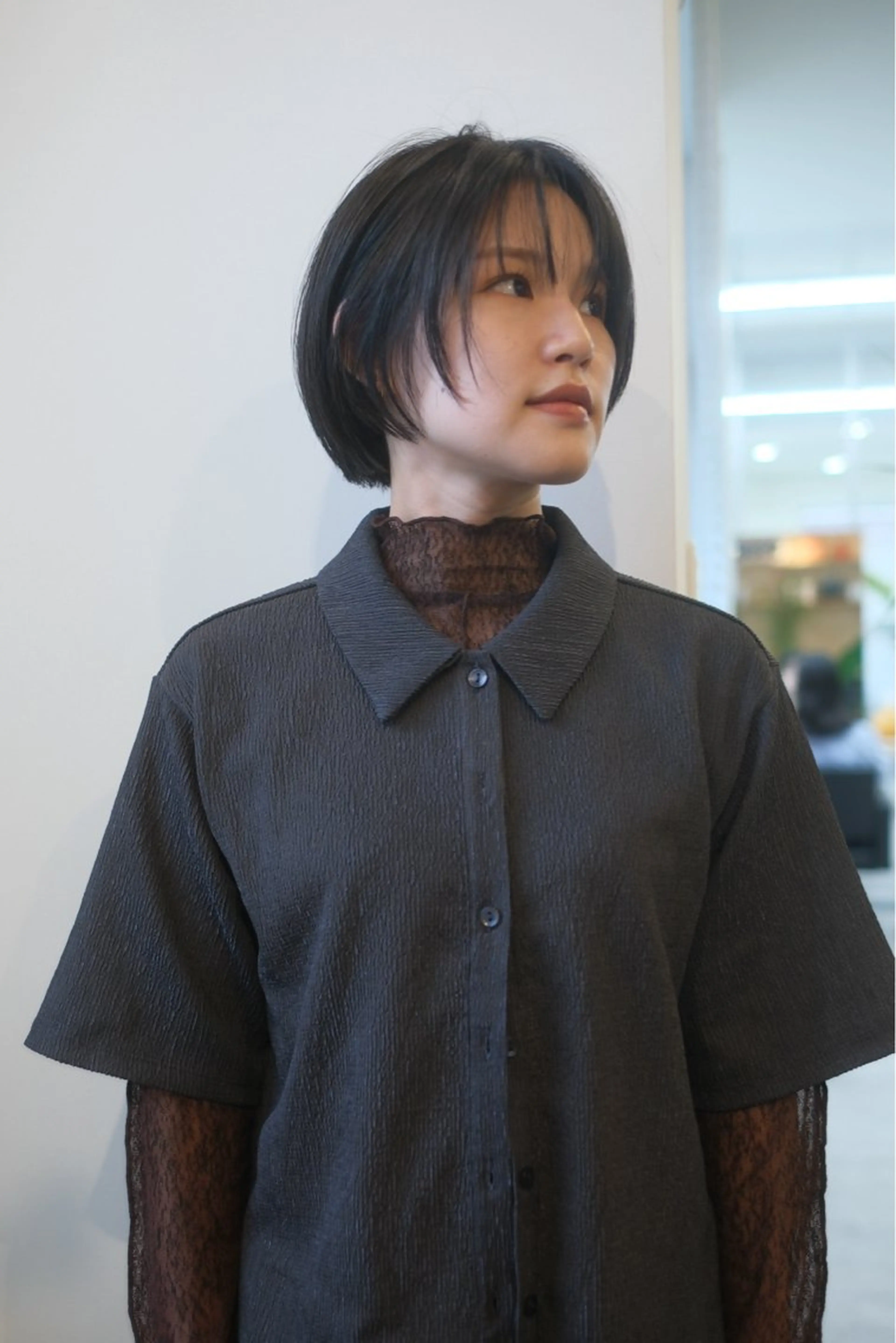 【ショートヘア】小顔見せ×抜け感シルエット✂️の写真