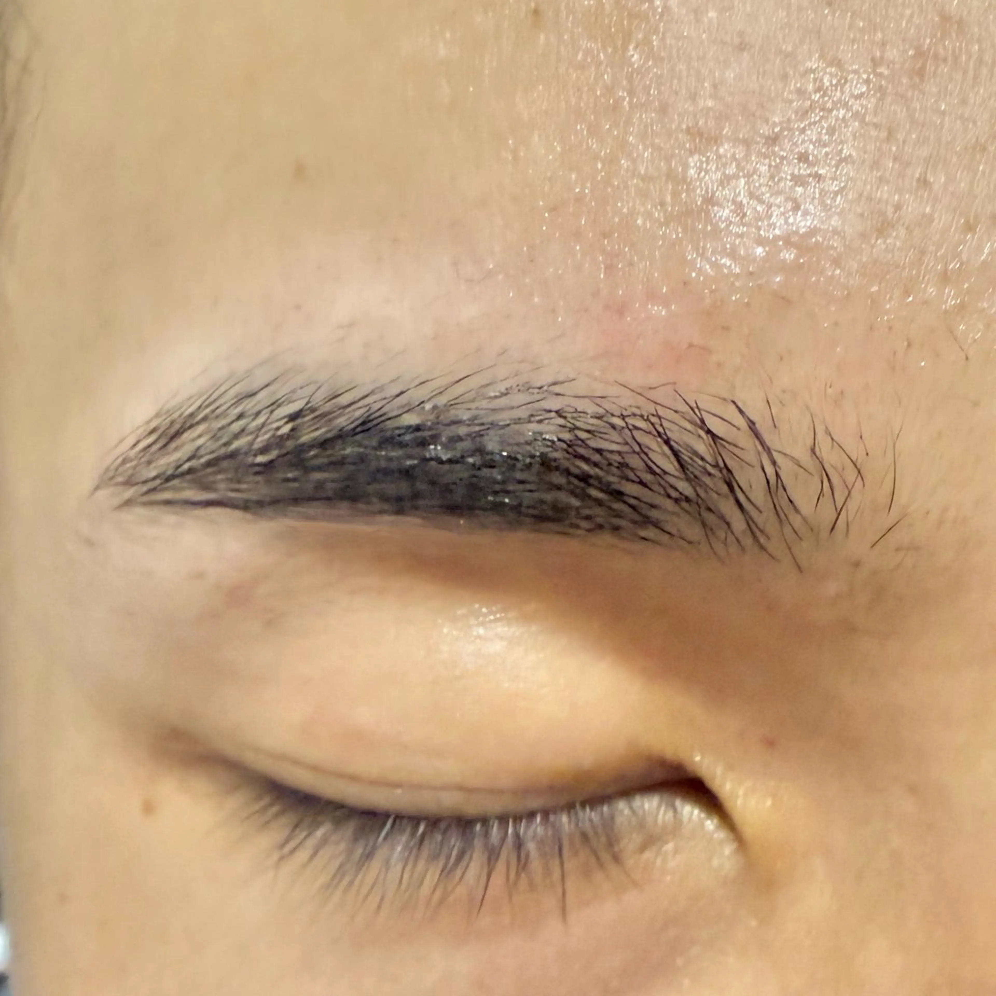 アイブロウ ワックス脱毛 眉カット 髪質改善 艶髪カラー エクステ かいり✂️のヘアスタイル