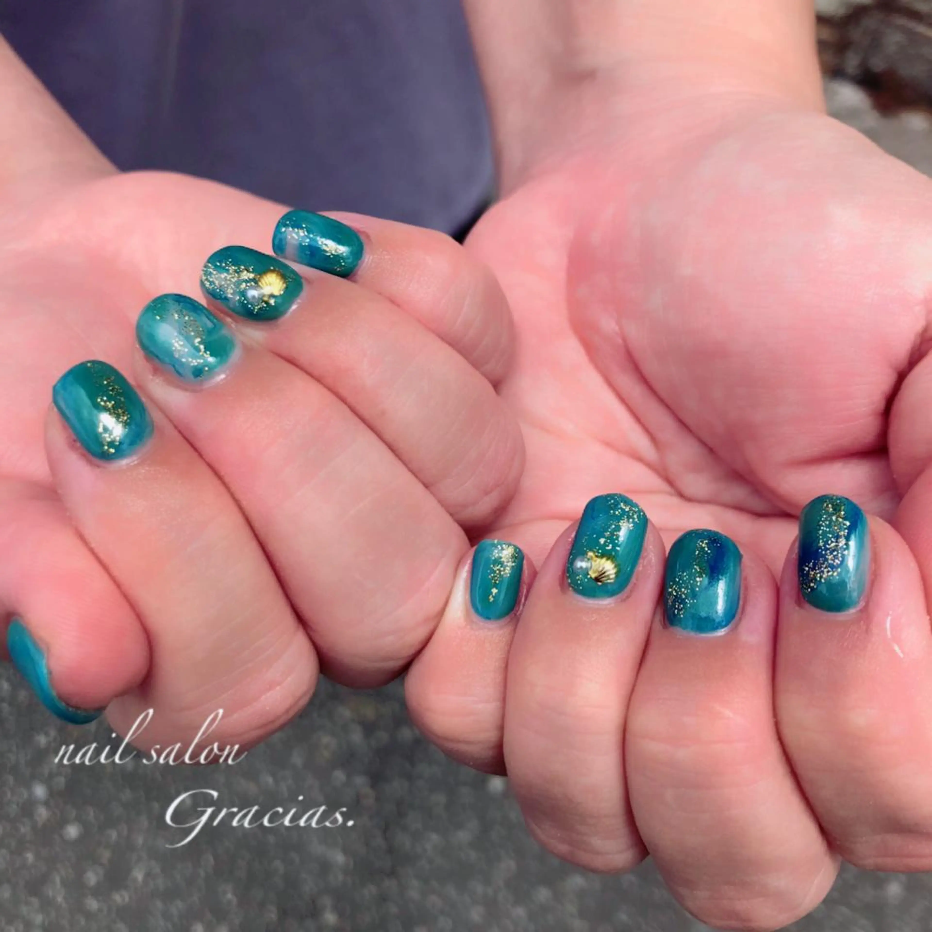 ネイル 夏ネイル Gracias. rieのネイルデザイン