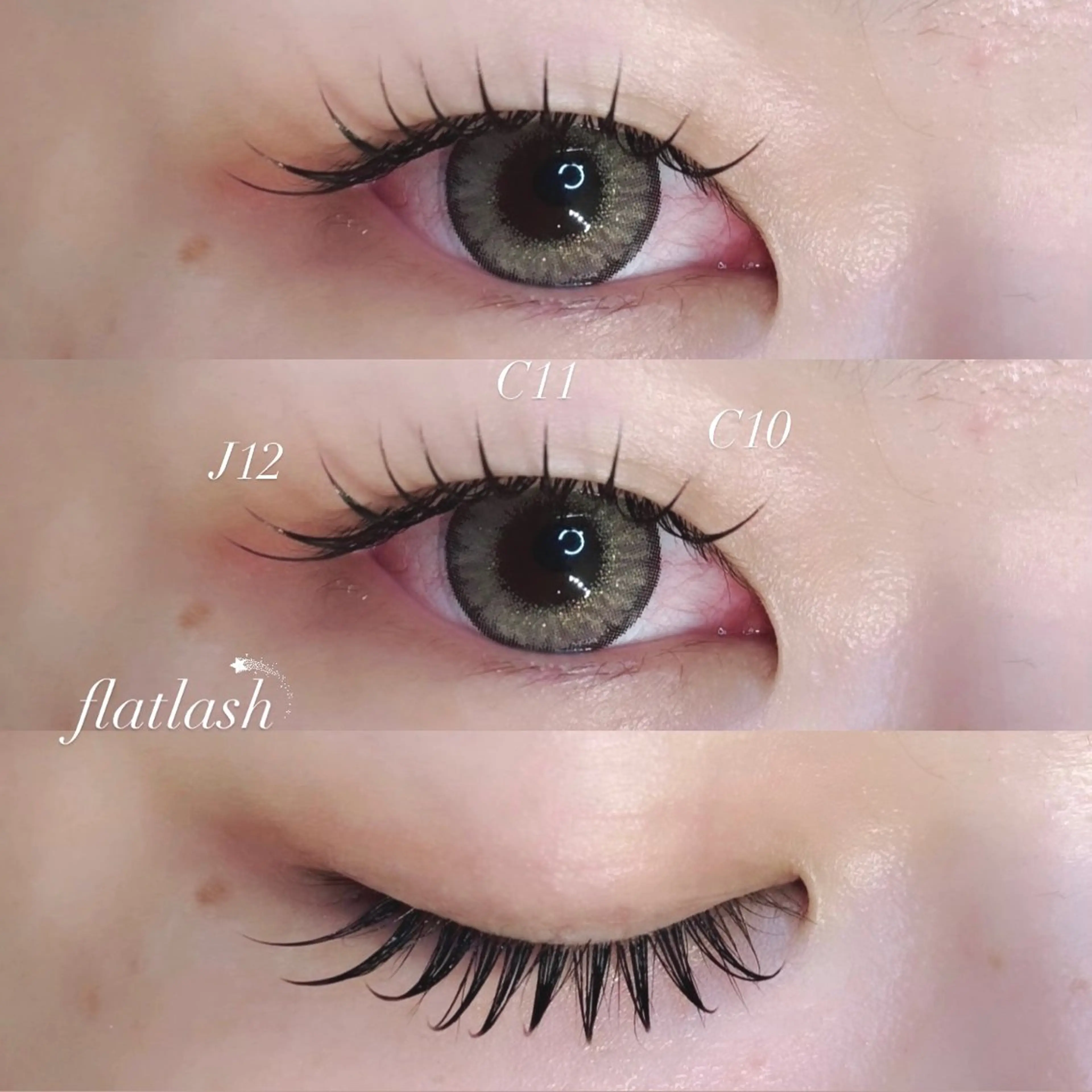 マツエク・マツパ 束感まつ毛 マツエク fuka 🤍のマツエク・マツパデザイン