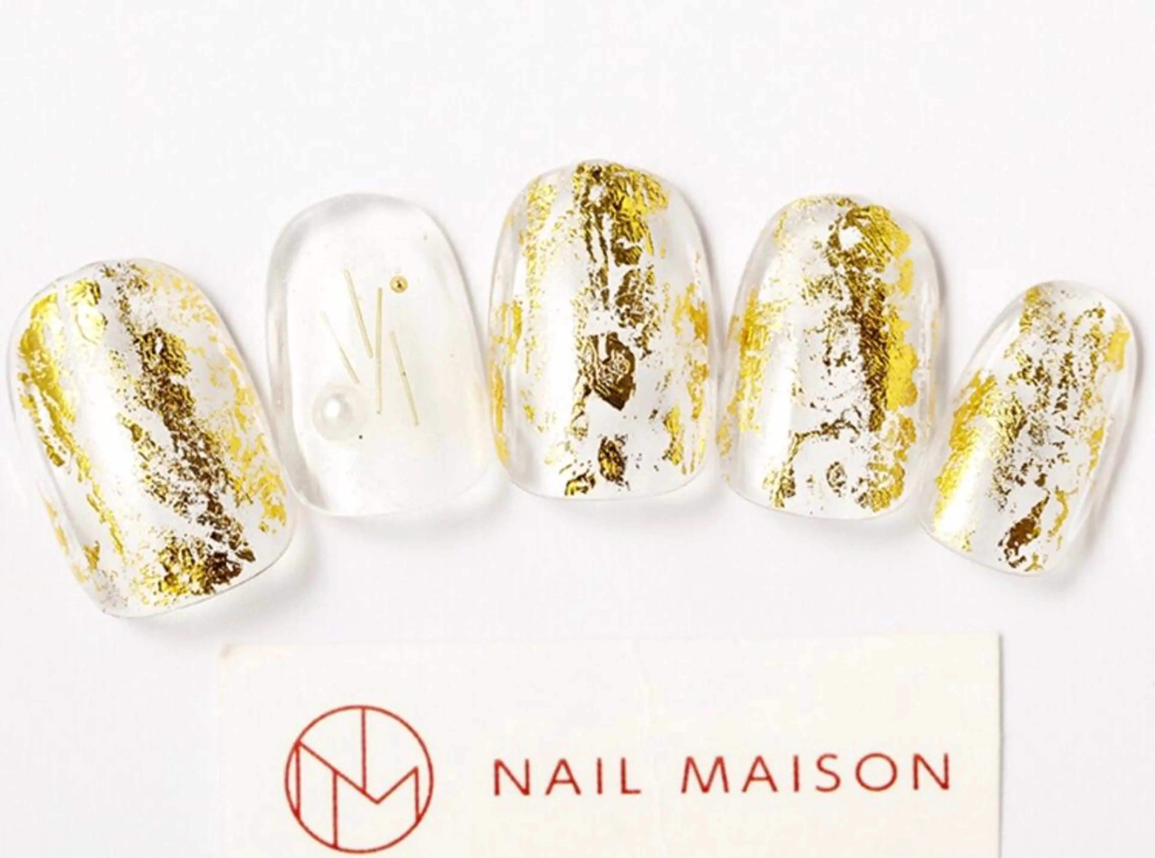 ネイル クリアネイル Nagashima    Kのネイルデザイン