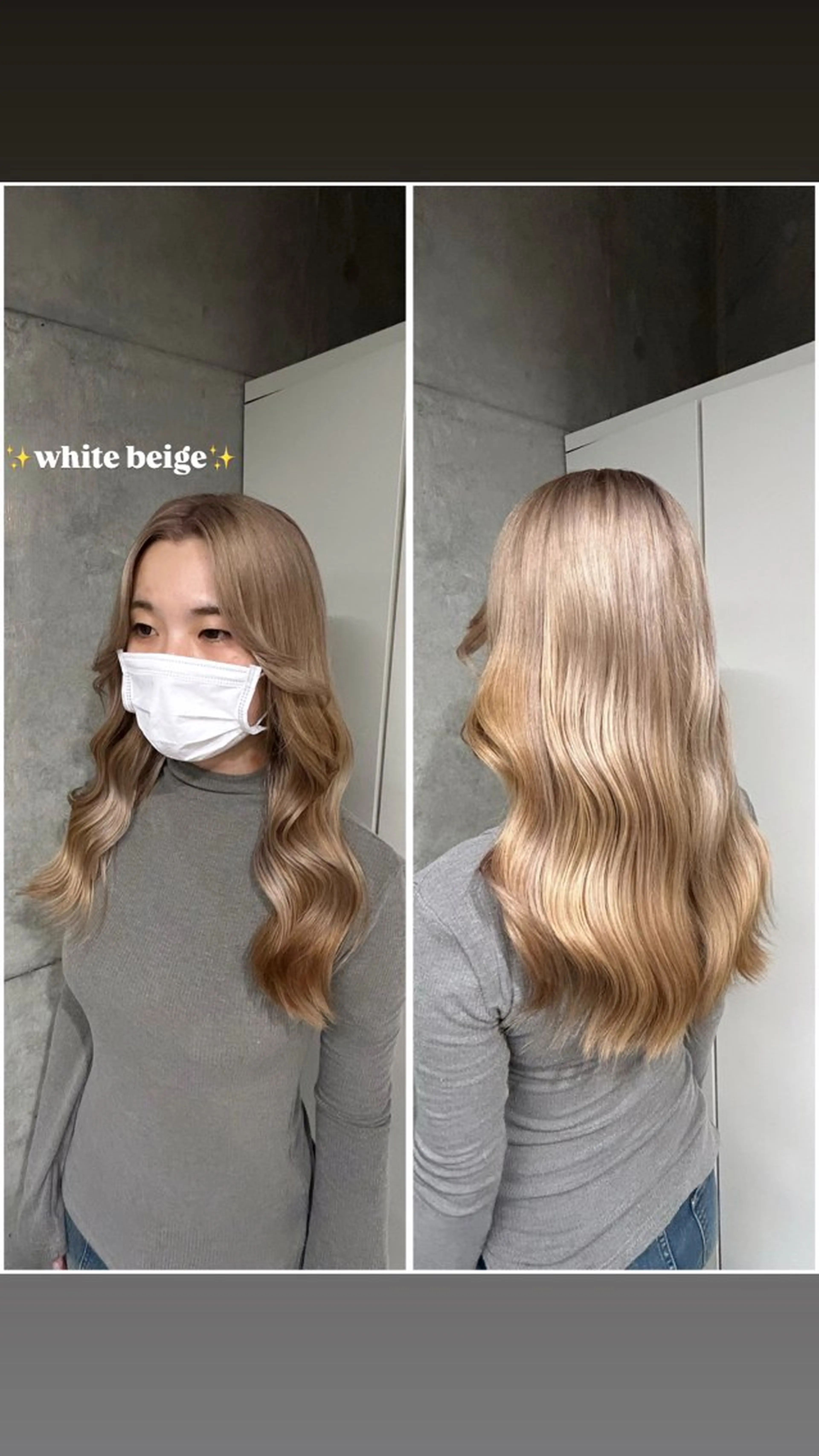 ロング カラー ヘアカラー 茅ヶ崎/ハイトーン/ Ramuのヘアスタイル