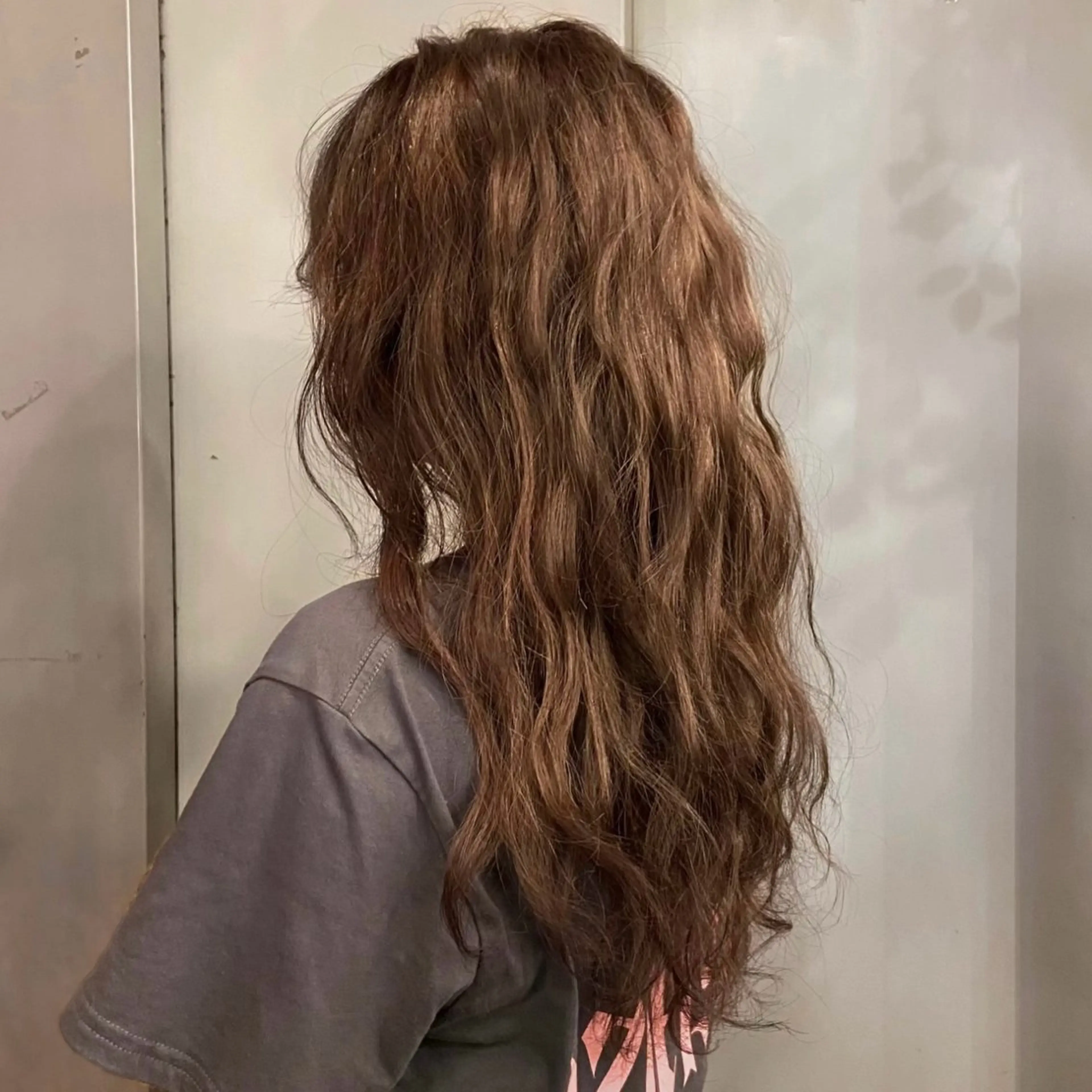 ロング カラー ベージュカラー ヘーゼル ヘアカラー エルベスアクト志木店 SHIINAのヘアスタイル