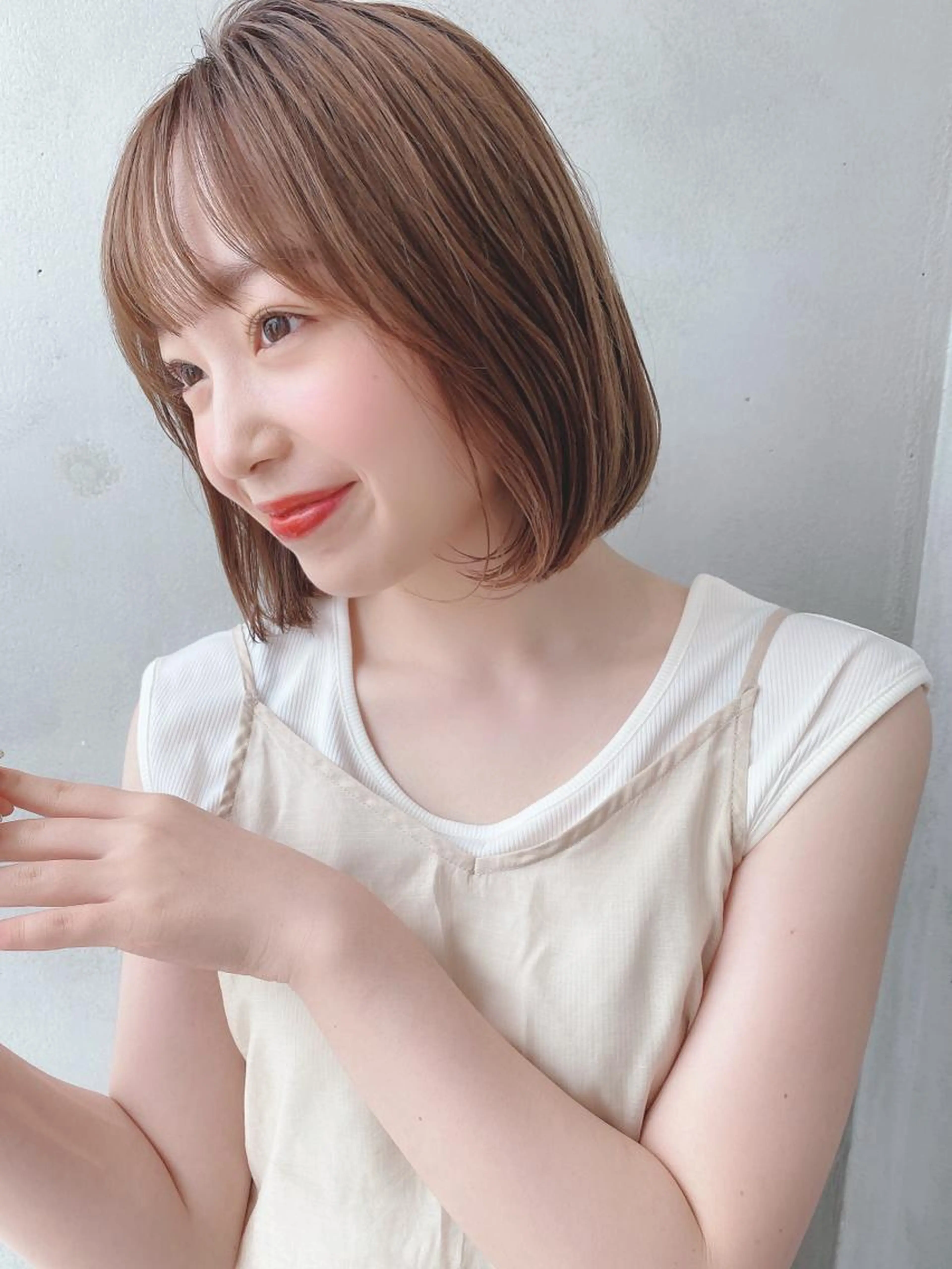 カット➕アディクシーカラー➕ハホニコトリートメントの写真