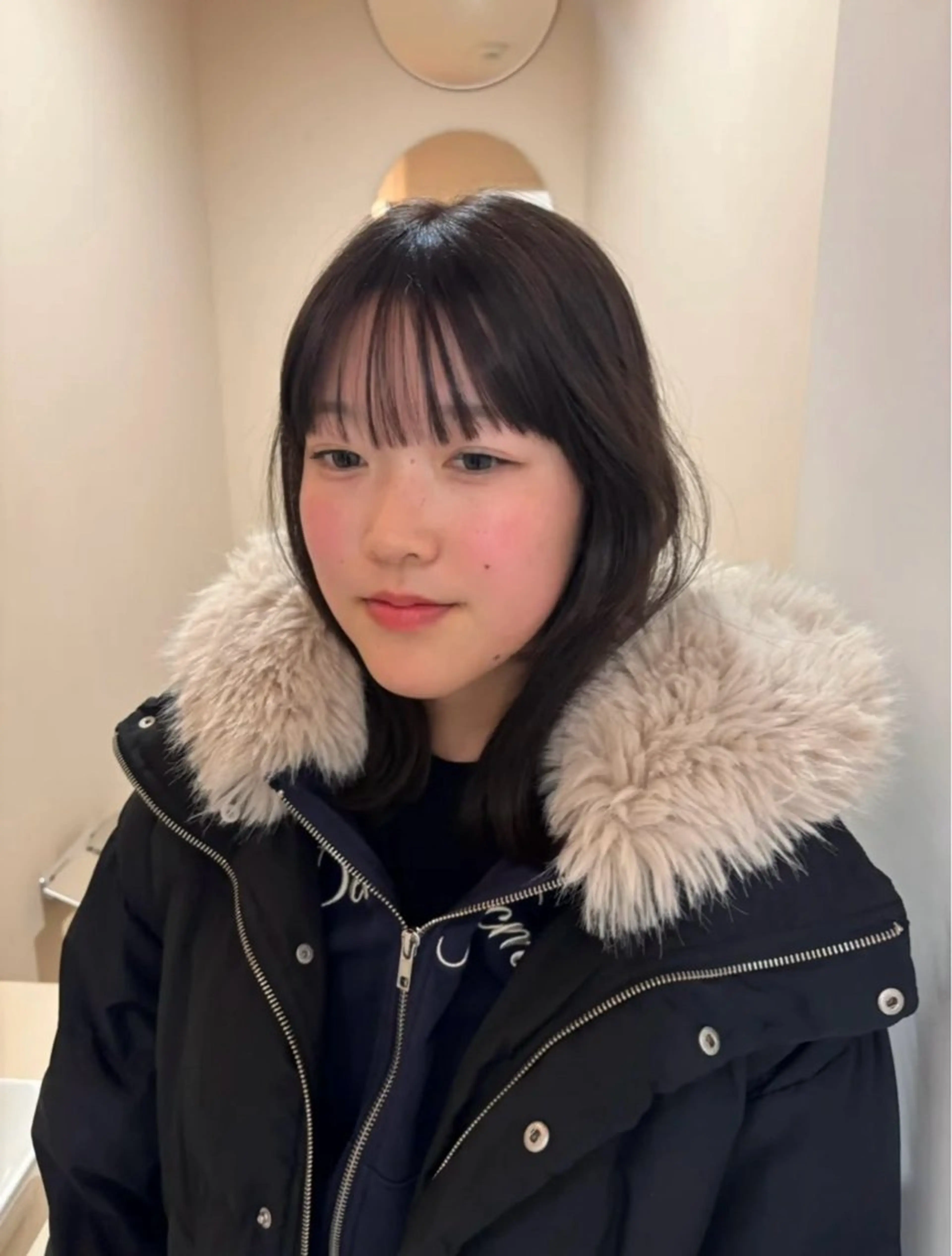 カラー 透明感カラー カラーモデル募集中 🪽yu-naのヘアスタイル