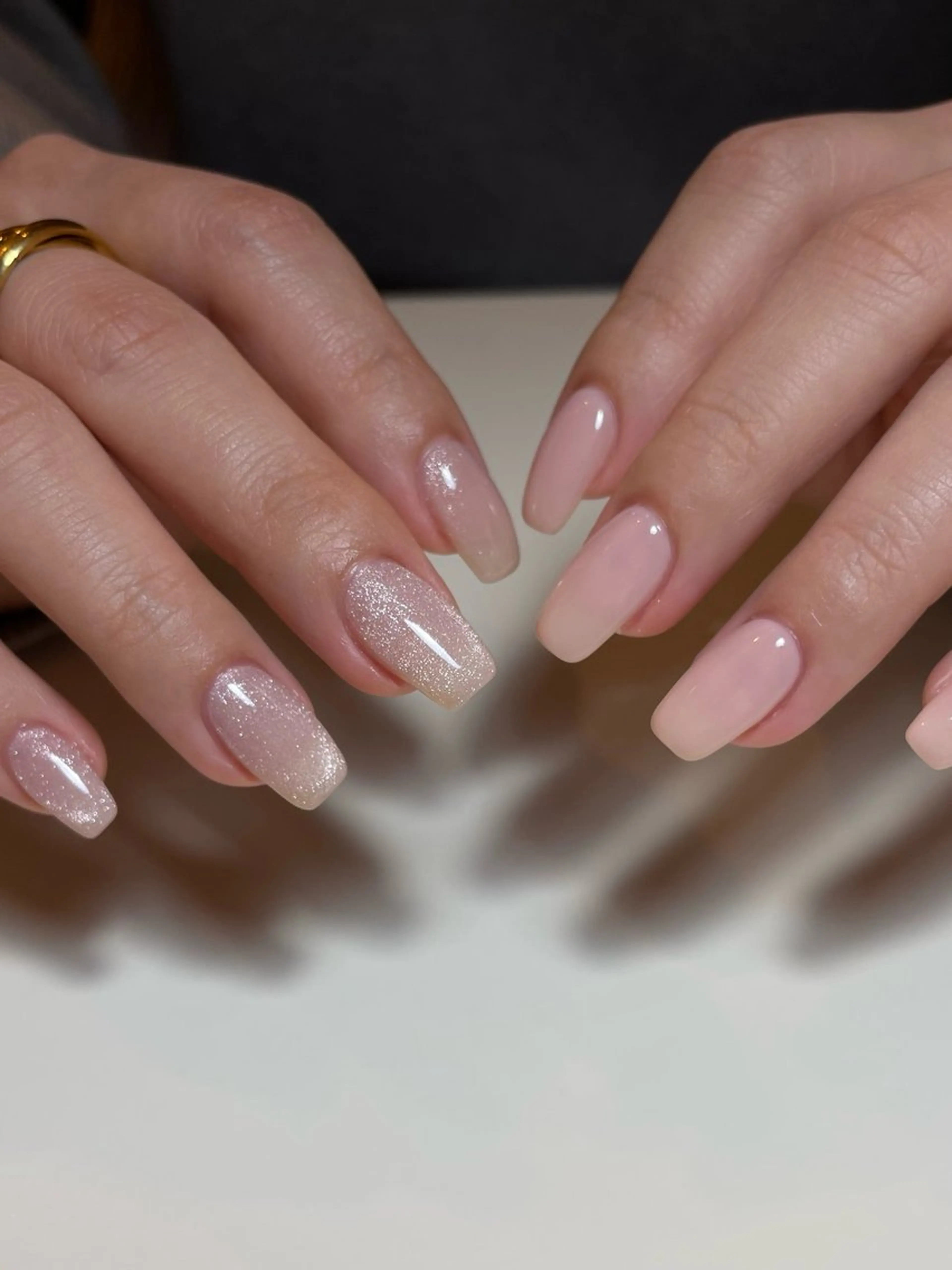 ネイル ワンカラーネイル ピンク ハンドネイル roof nailのネイルデザイン