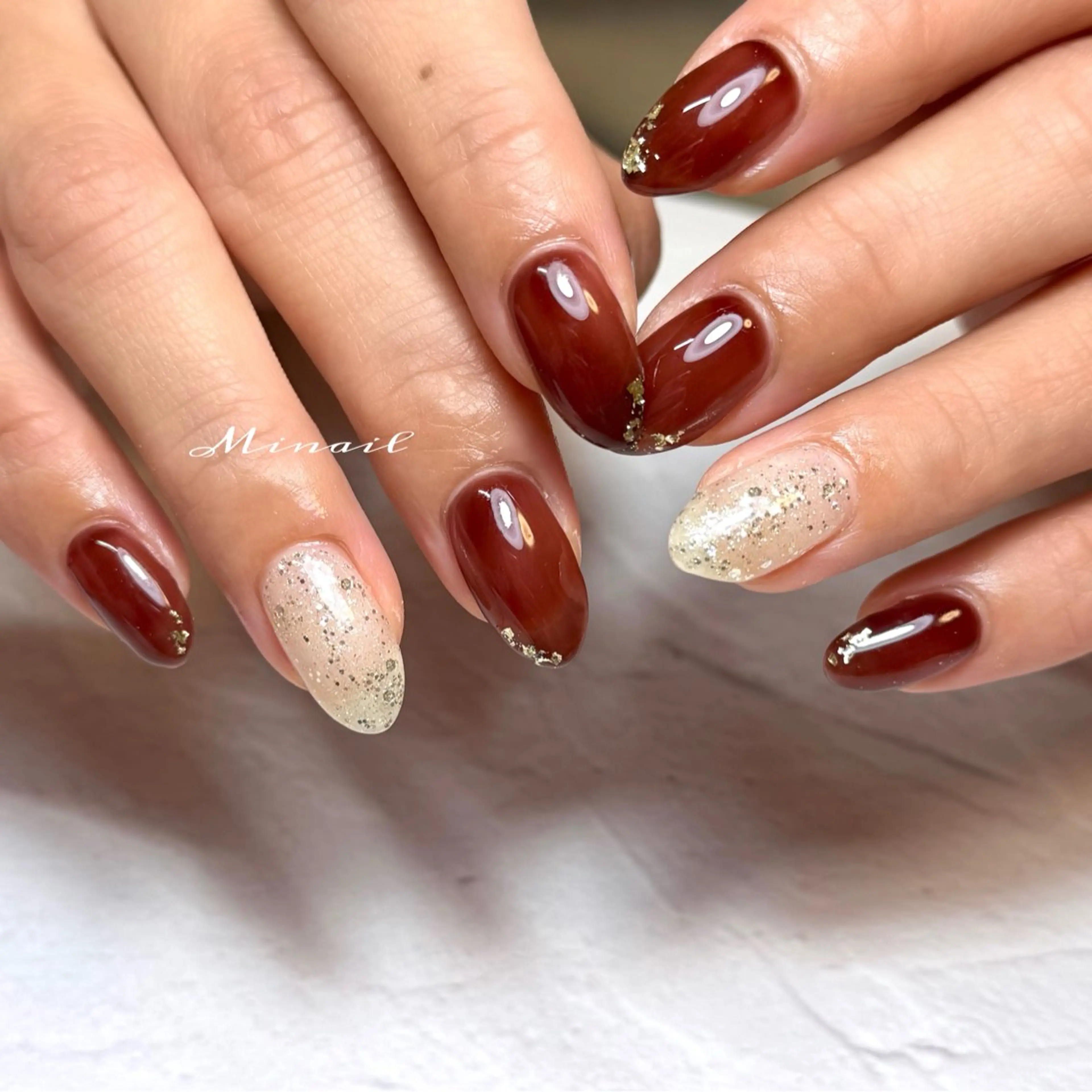 ネイル 自宅ネイルサロン Minailのネイルデザイン