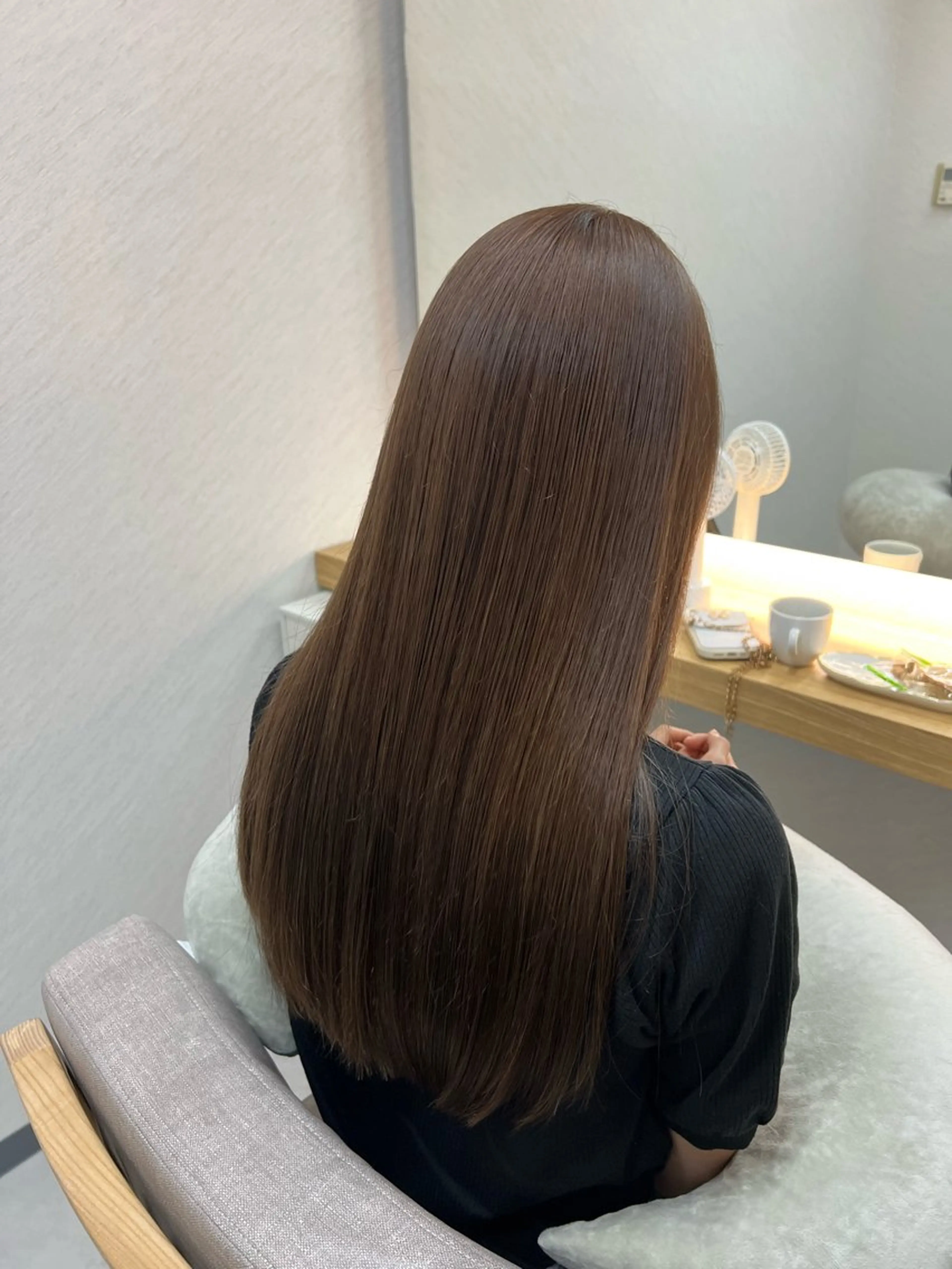 ロング カット ヘアカラー トリートメント ECLART 町田　井口聖也のヘアスタイル