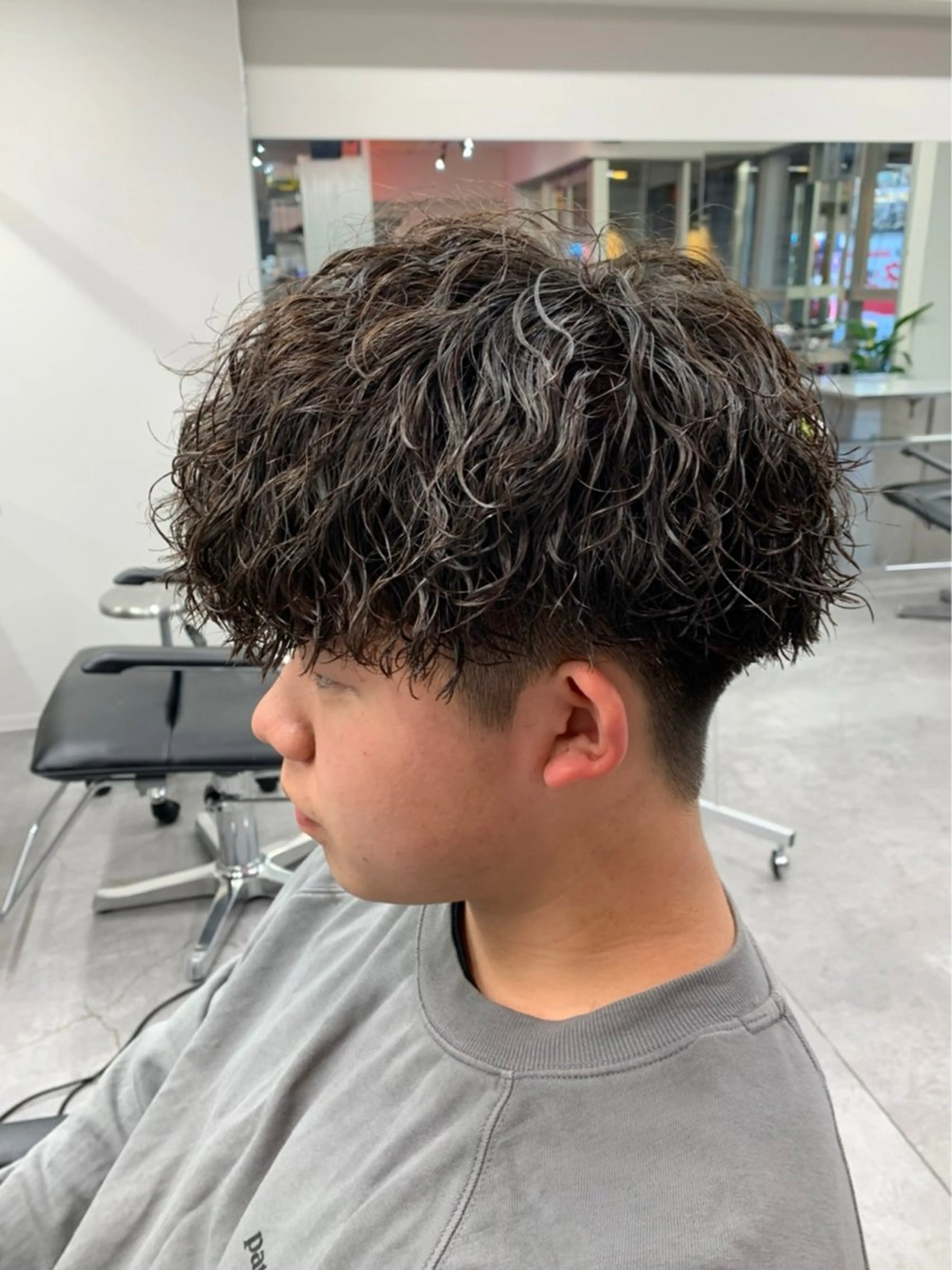 ショート パーマ メンズ カット パーマ ヘアセット お悩み解消✨/ メンズパーマ✨/直樹のヘアスタイル
