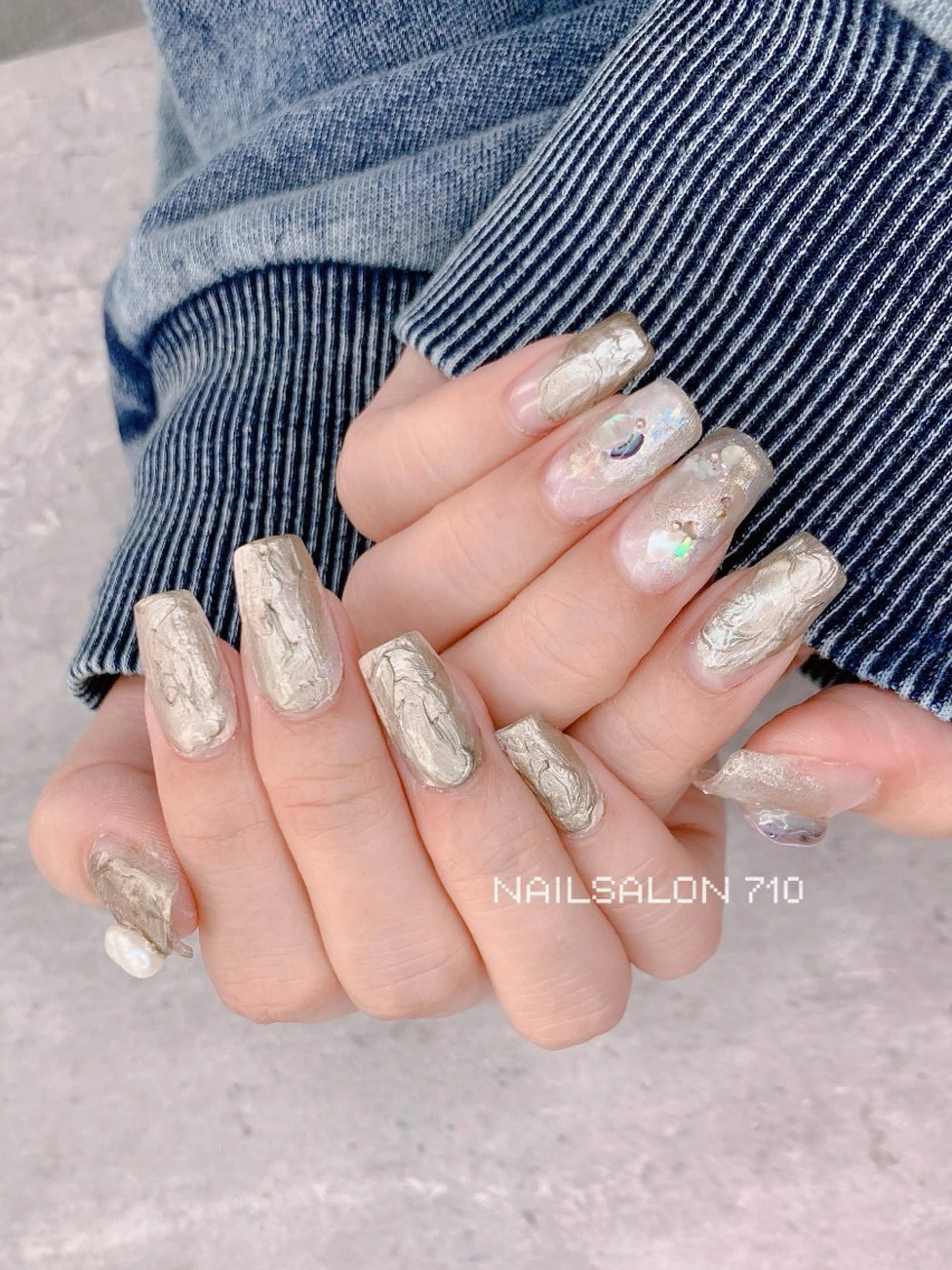 ネイル ハンドネイル フットネイル ナナイチゼロ I.Naoのネイルデザイン