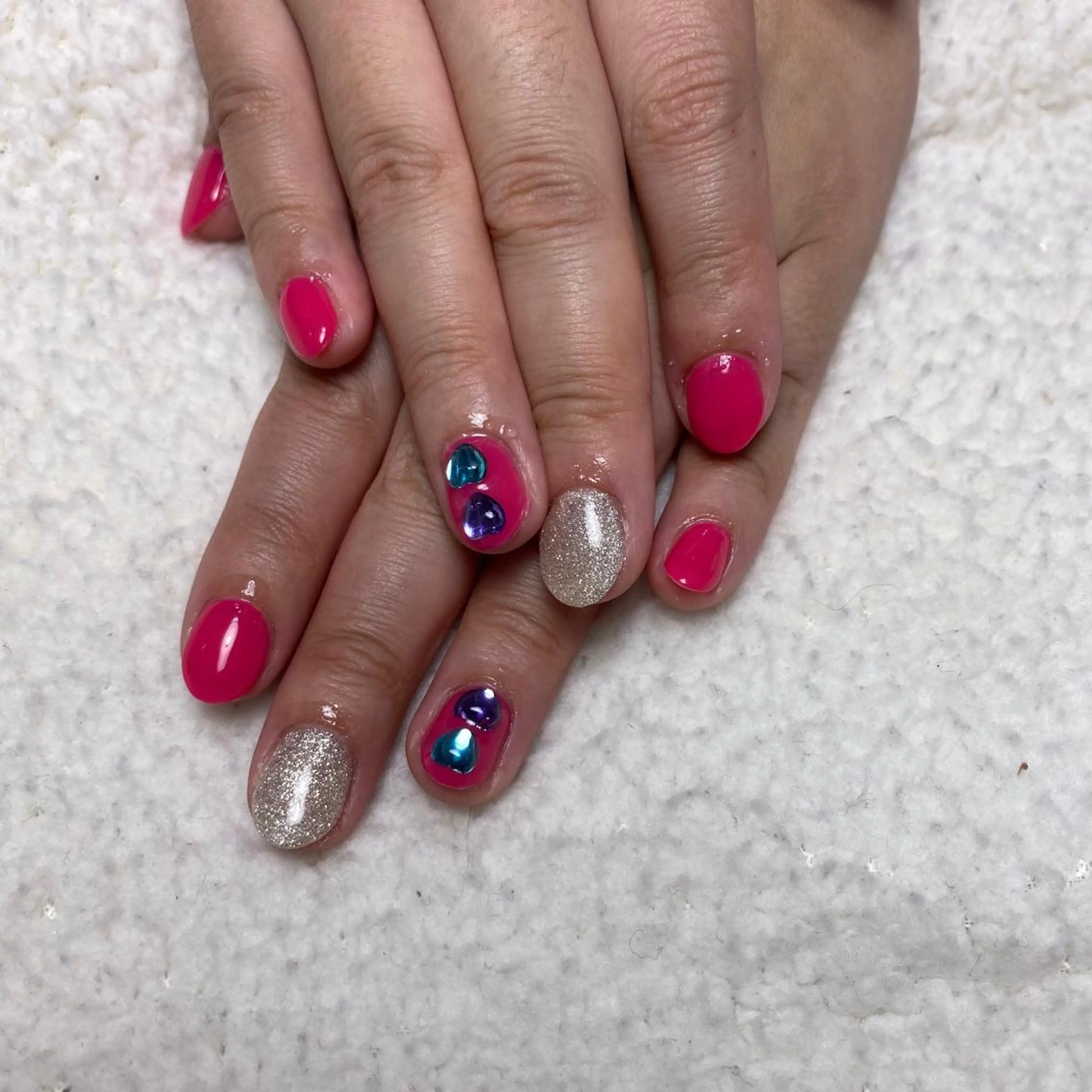 ネイル ハート シンプルネイル ハンドネイル COCO +のエステ・リラクイメージ