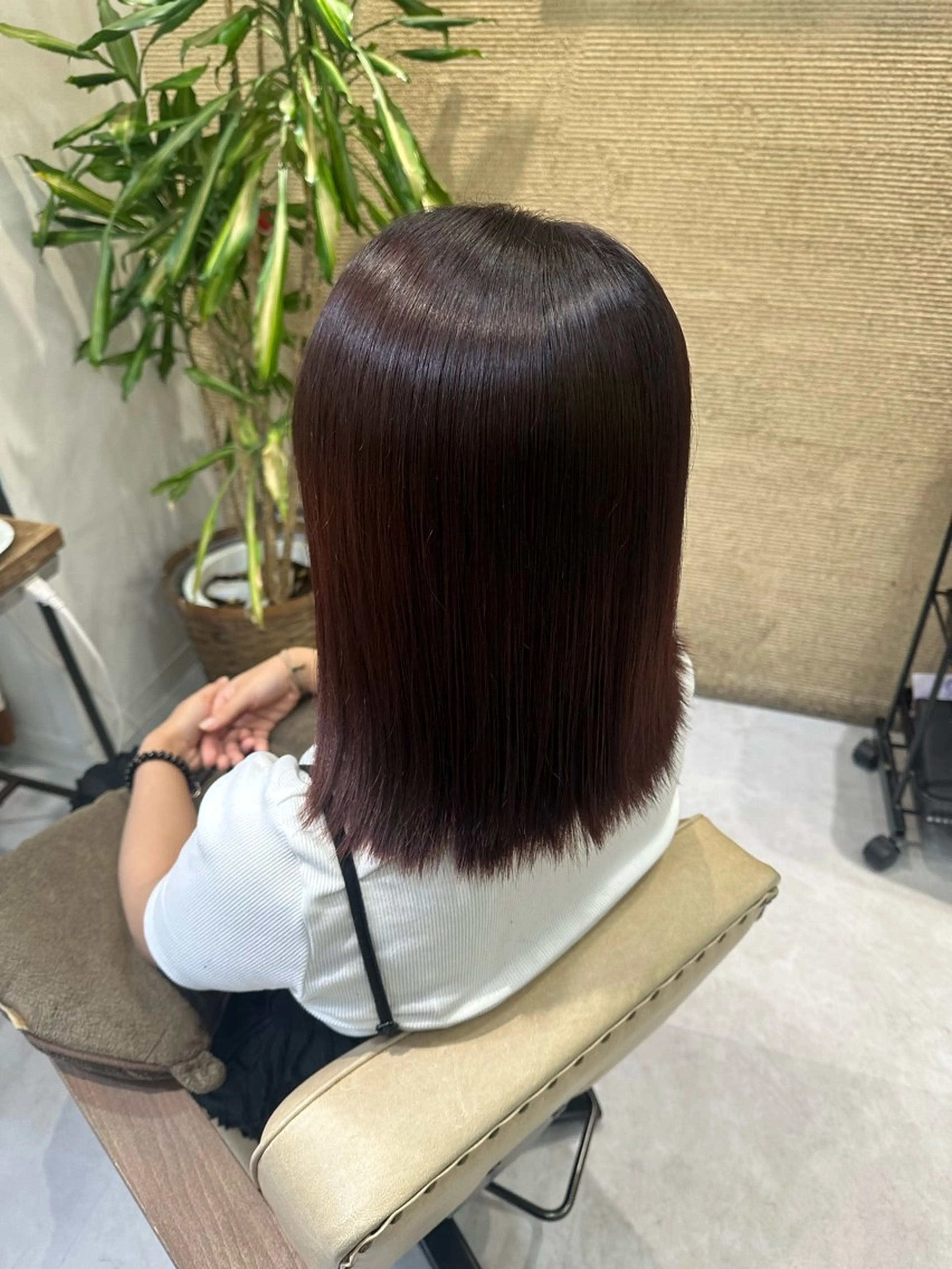 ミディアム カラー カット ヘアカラー トリートメント ICHIKA/暖色 カラー / Wカラーのヘアスタイル