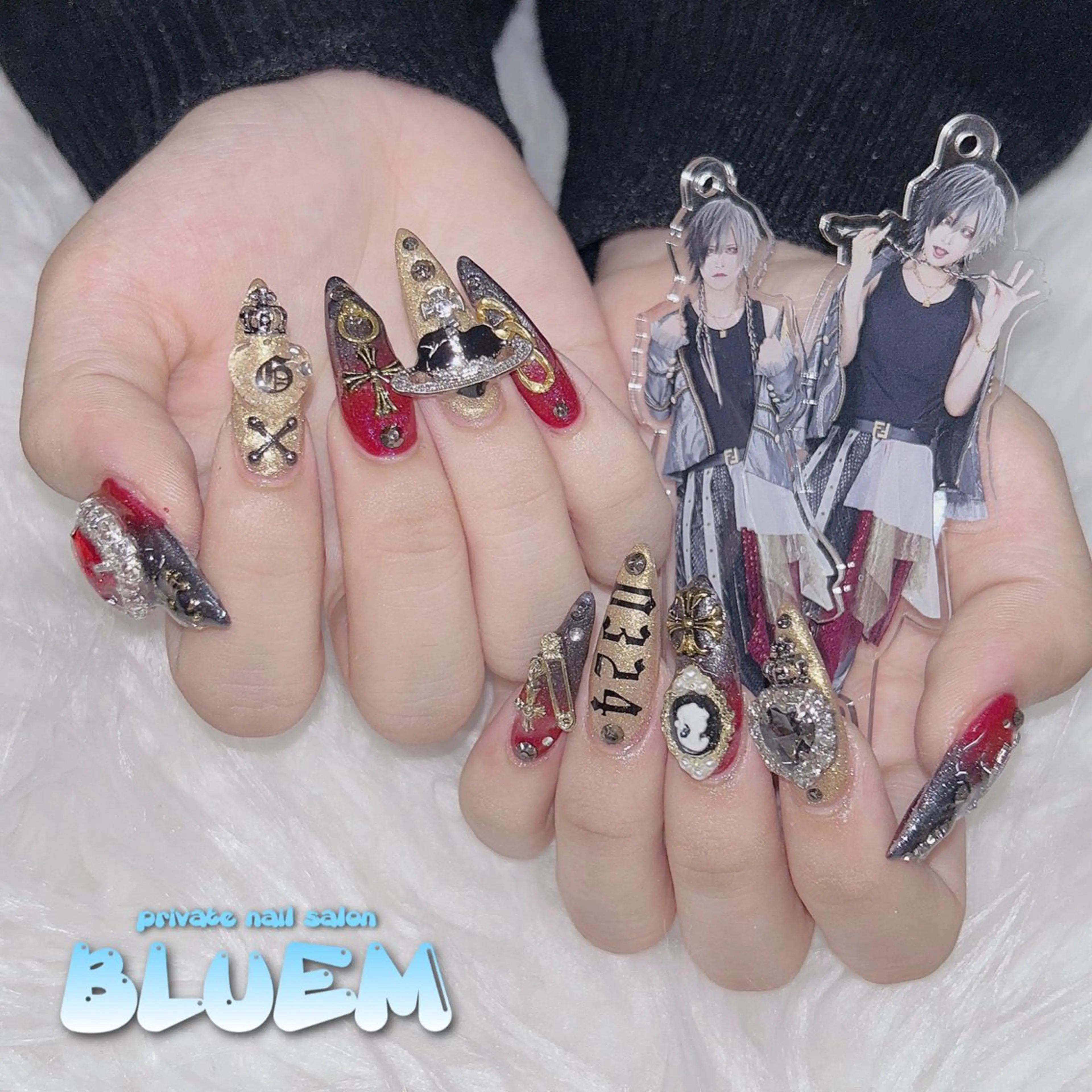 ネイル ハンドネイル BLUEM なな🐶のネイルデザイン