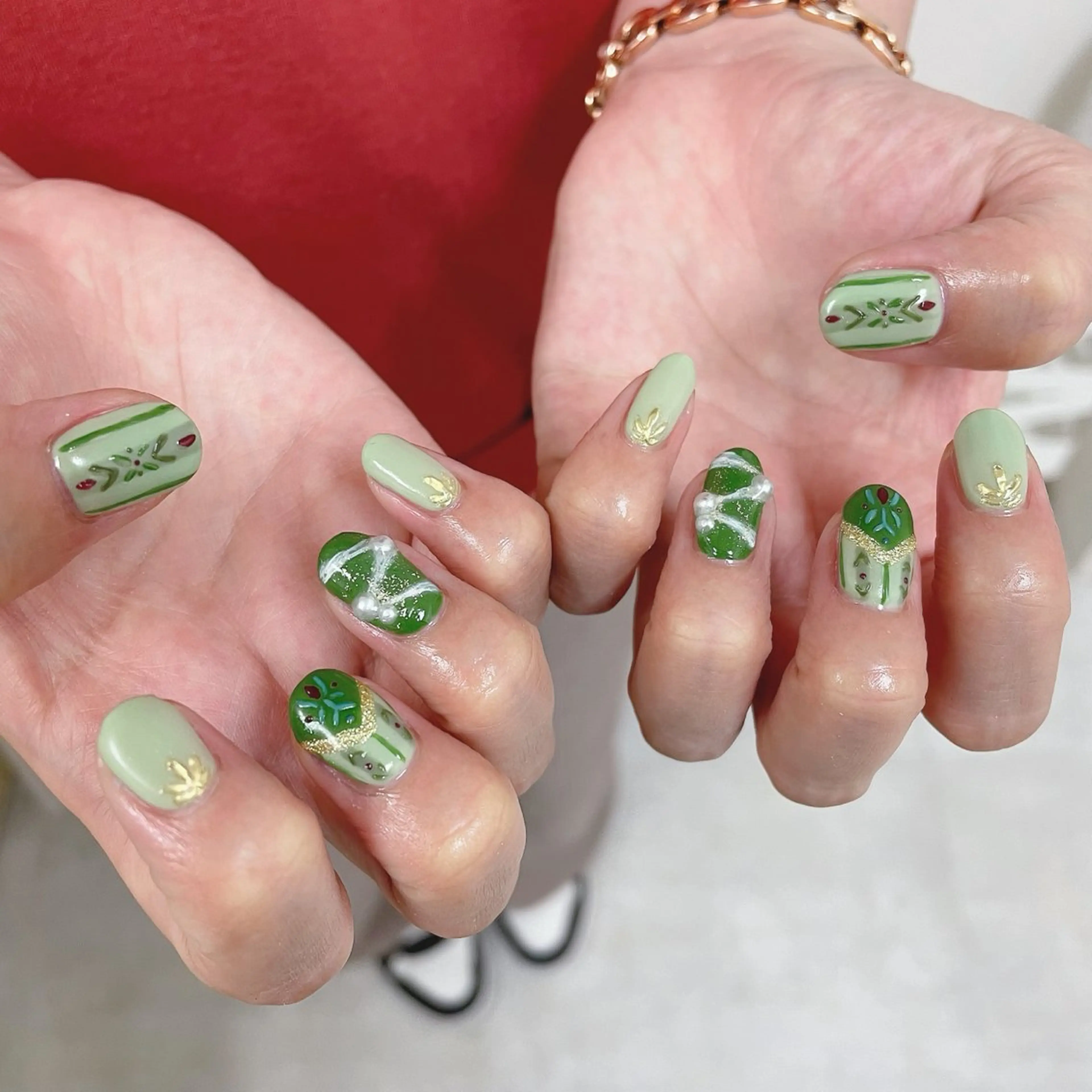 ネイル ハンドネイル サカニシ ／Bianca中野のネイルデザイン