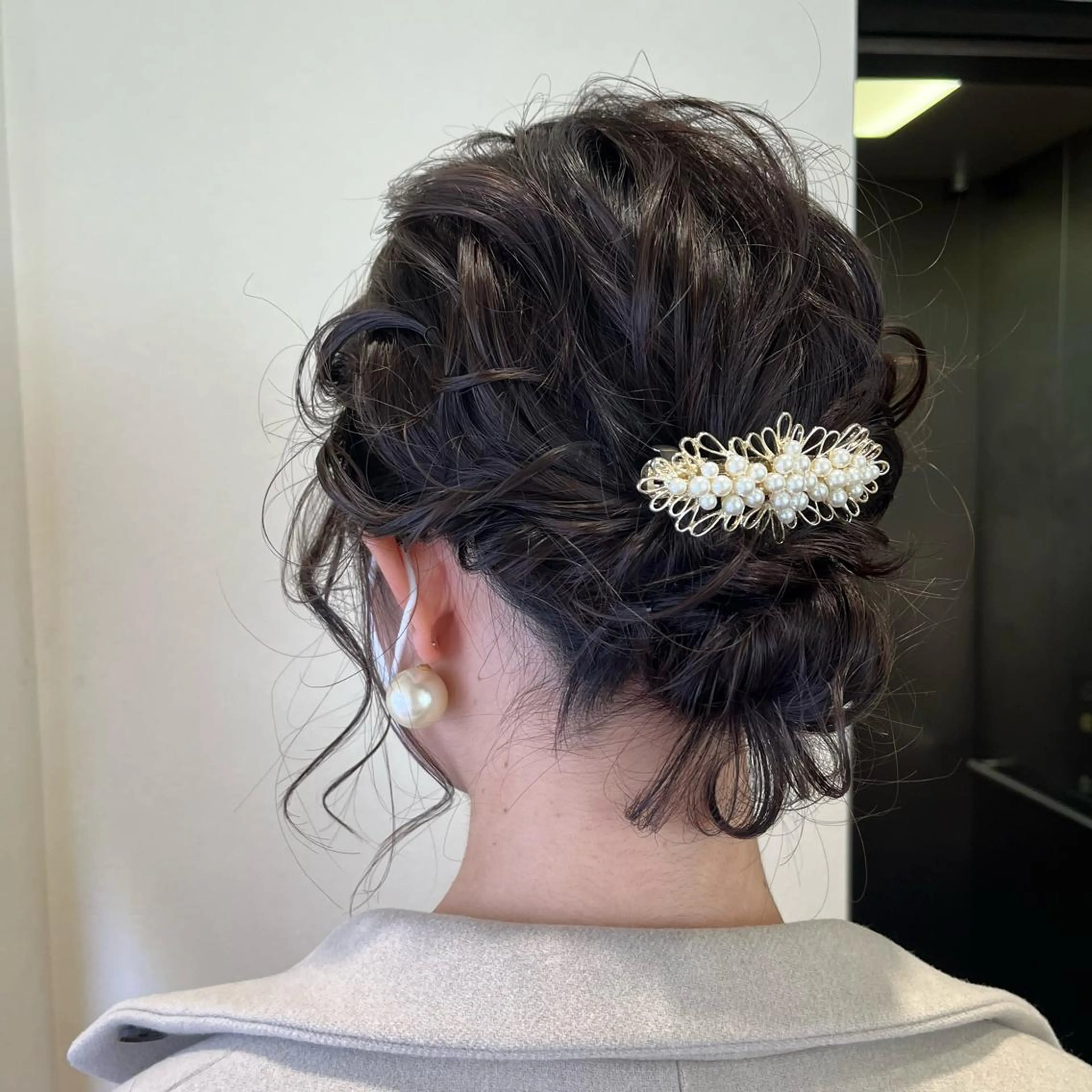 ミディアム ヘアアレンジ ヘアセット サソウ ユリエ🥥のヘアスタイル