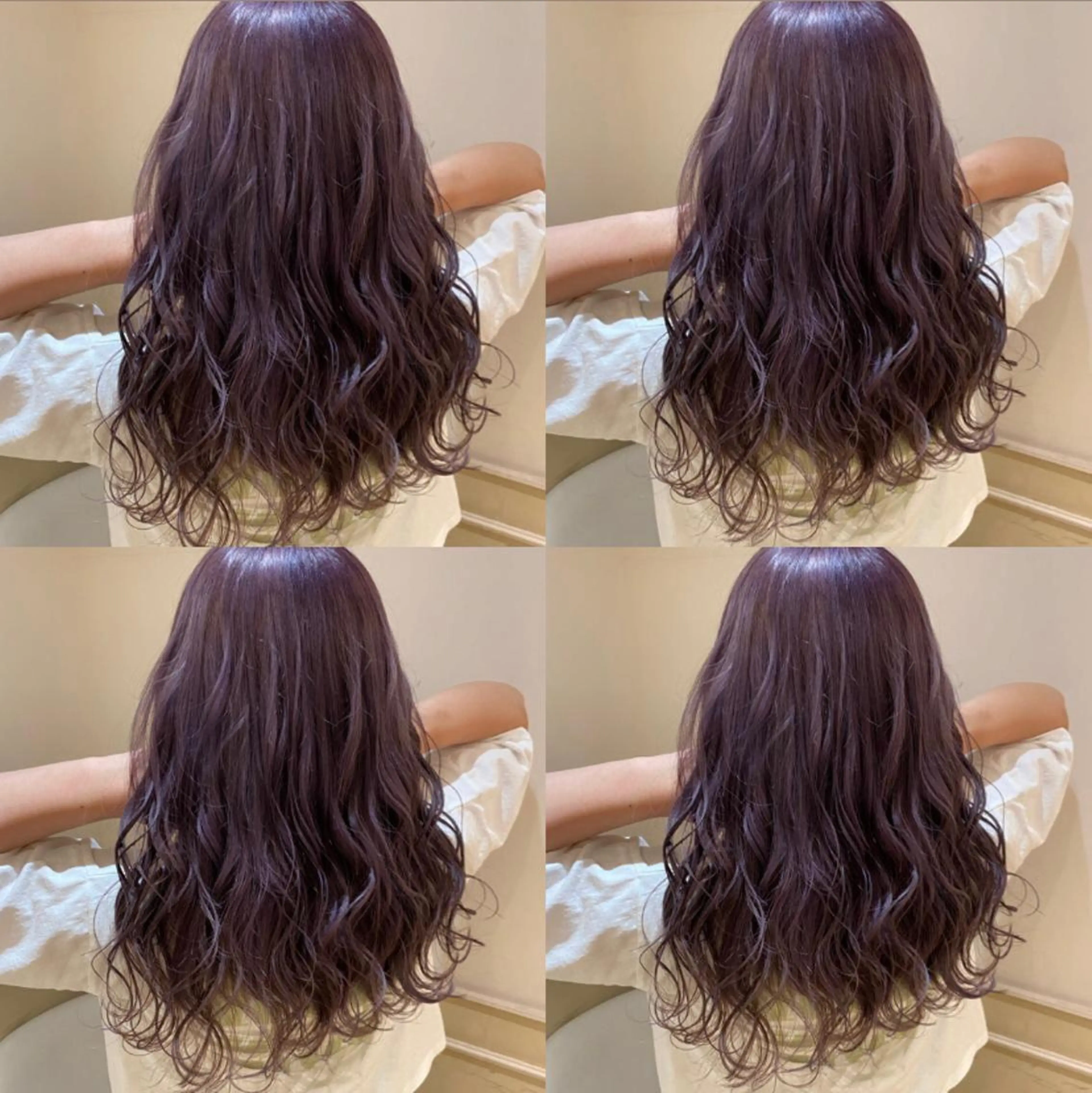 セミロング カラー ラベンダーカラー レイヤー×髪質改善 マネージャー安藤光司のヘアスタイル