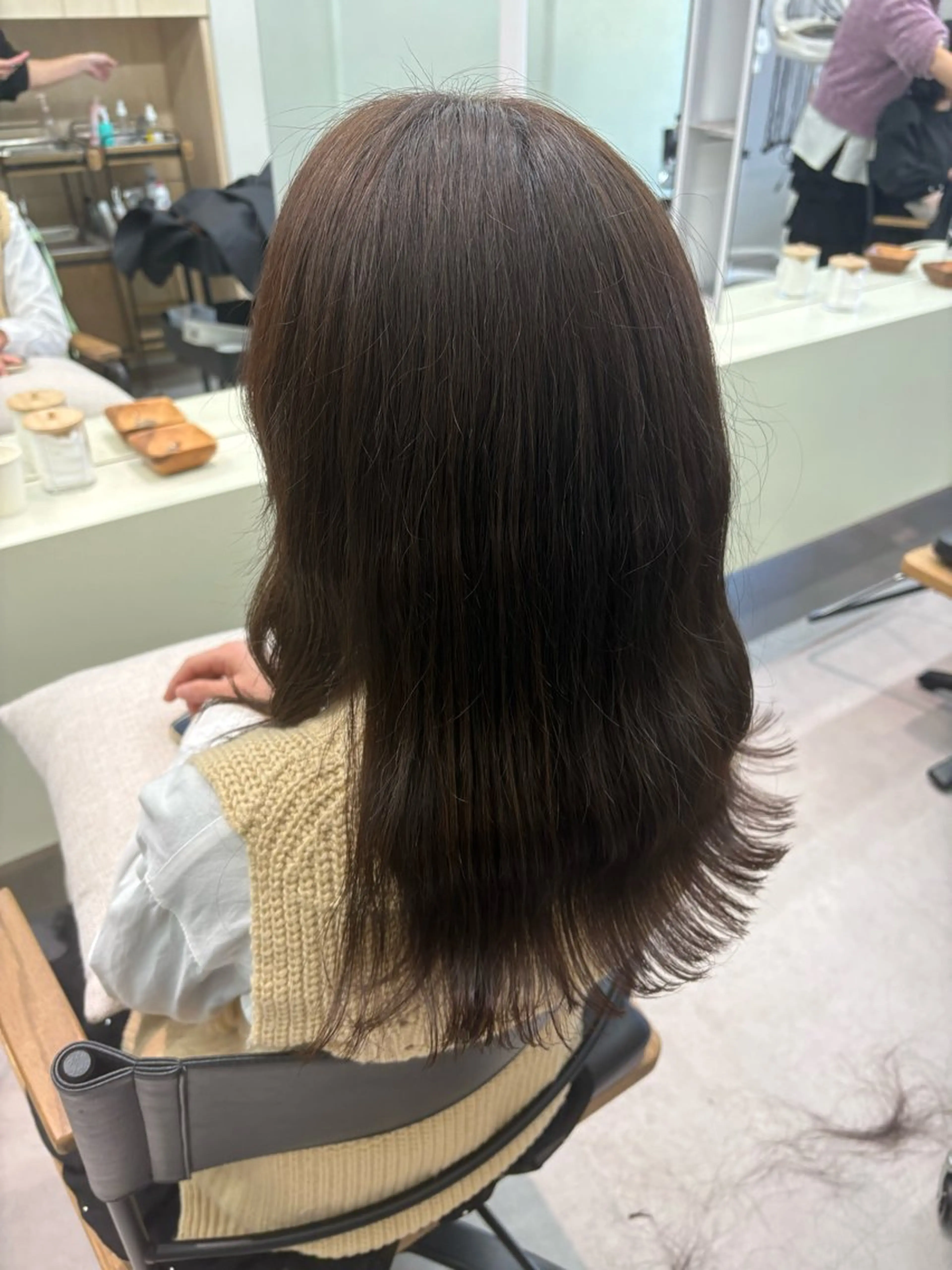セミロング カラー DEEokazaki sae.Aのヘアスタイル