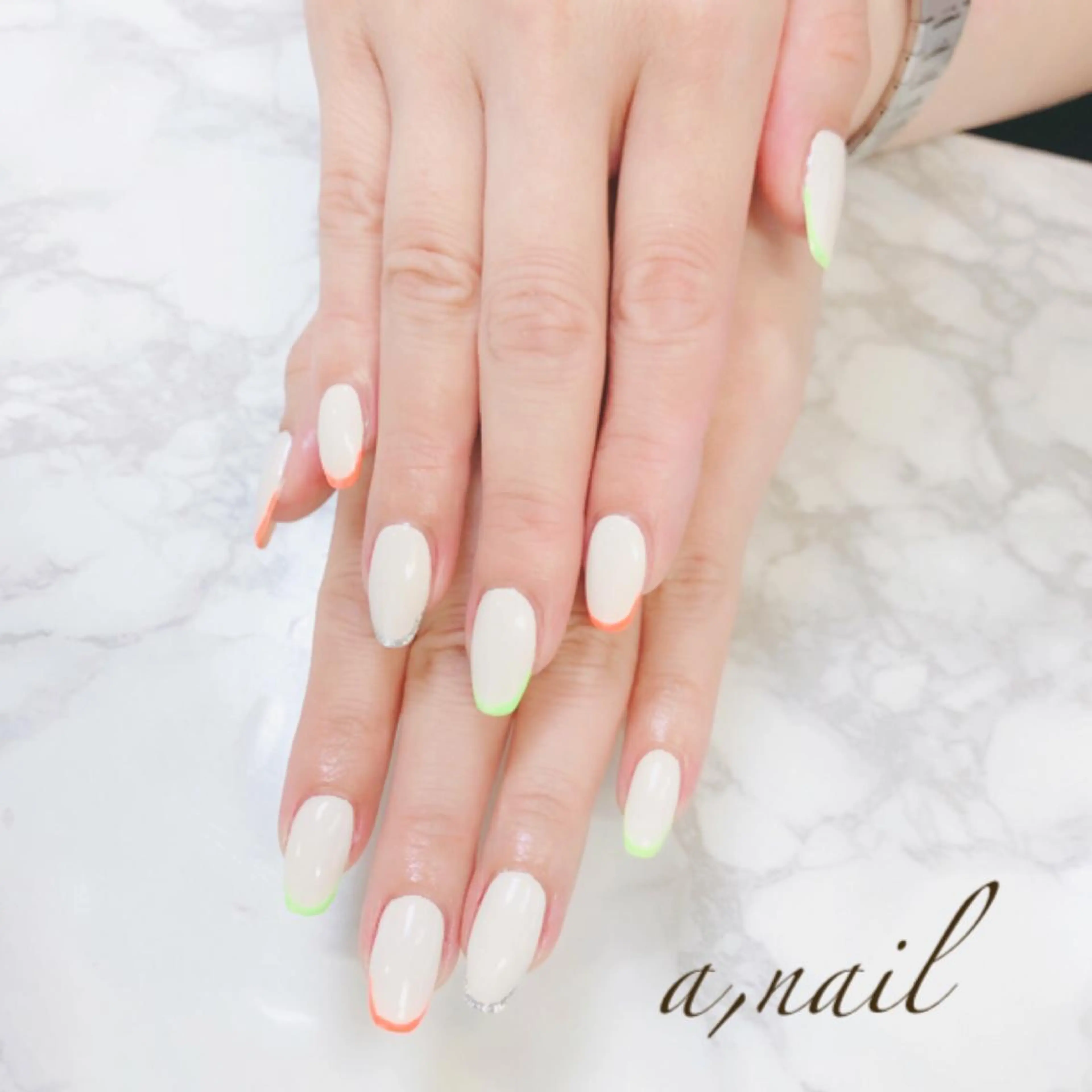 ネイル フットネイル フレンチネイル ジェルネイル グラデーション オフィスネイル ハンドネイル ネイルサロン エーネイルのネイルデザイン
