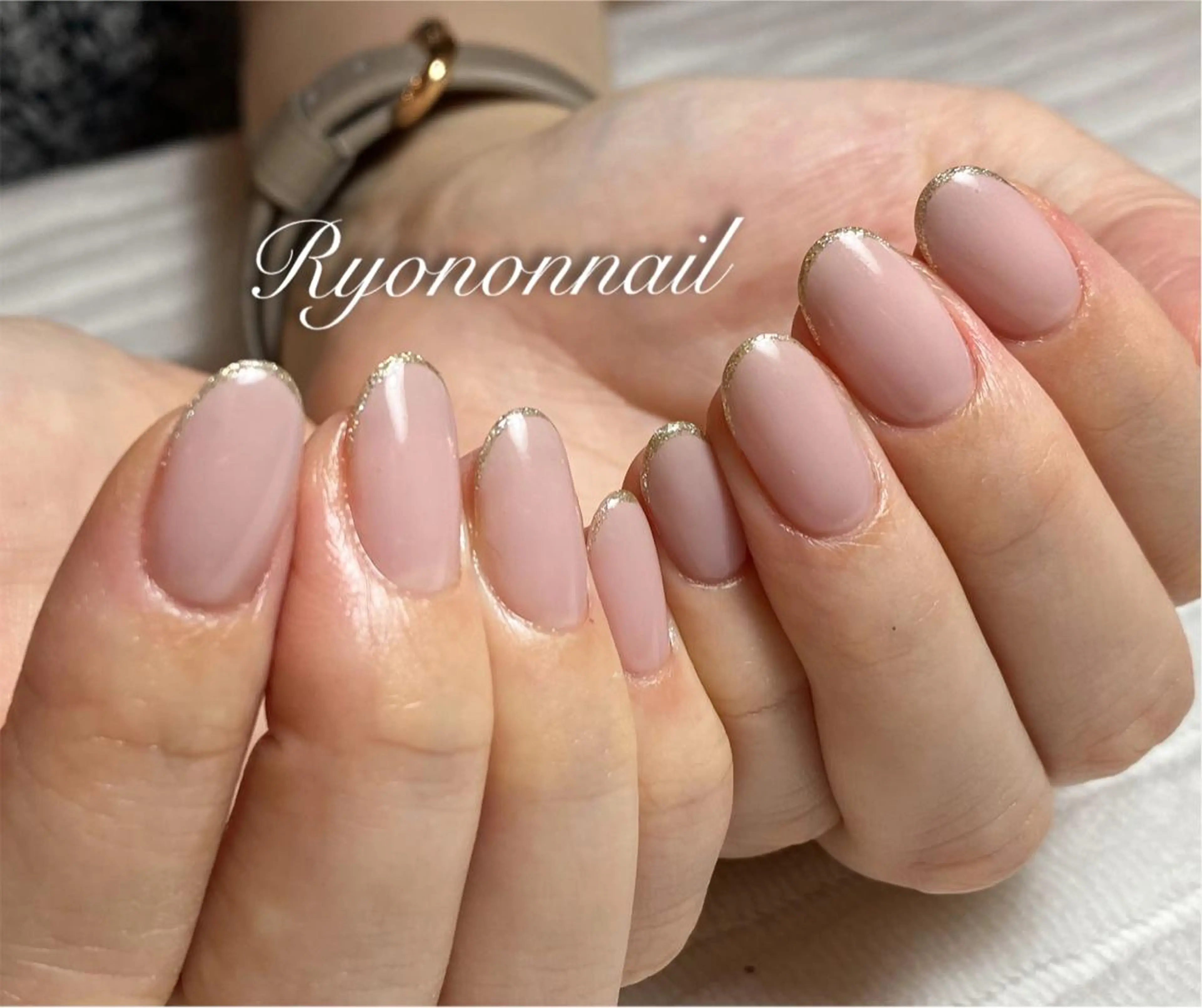 ネイル ラメ(グリッター) Ryononnail 上谷典子のネイルデザイン