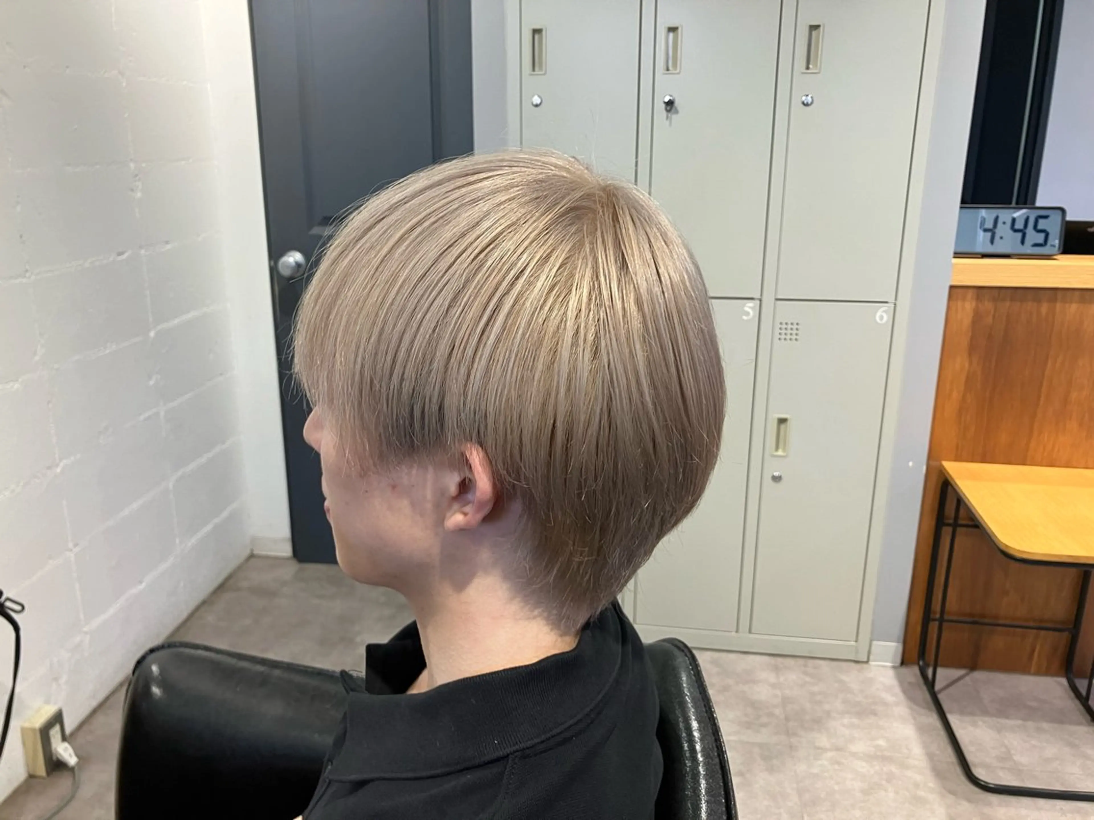 ショート カット ヘアカラー メンズパーマ shell 宮下のヘアスタイル